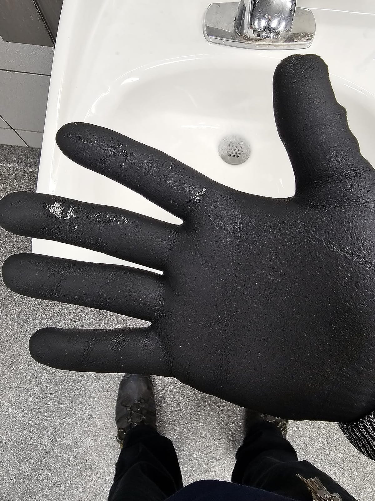 KAYGO A3 Cut Resistant Work Gloves with MicroFoam Nitrile Grip,KG21N customer photo 1