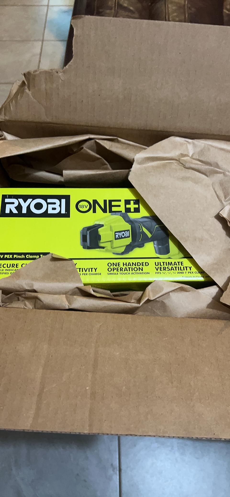 RYOBI ONEAND 18V Lithium-ION Cordless PEX TUBING CLAMP Tool Tool ONLY P660 customer photo 2