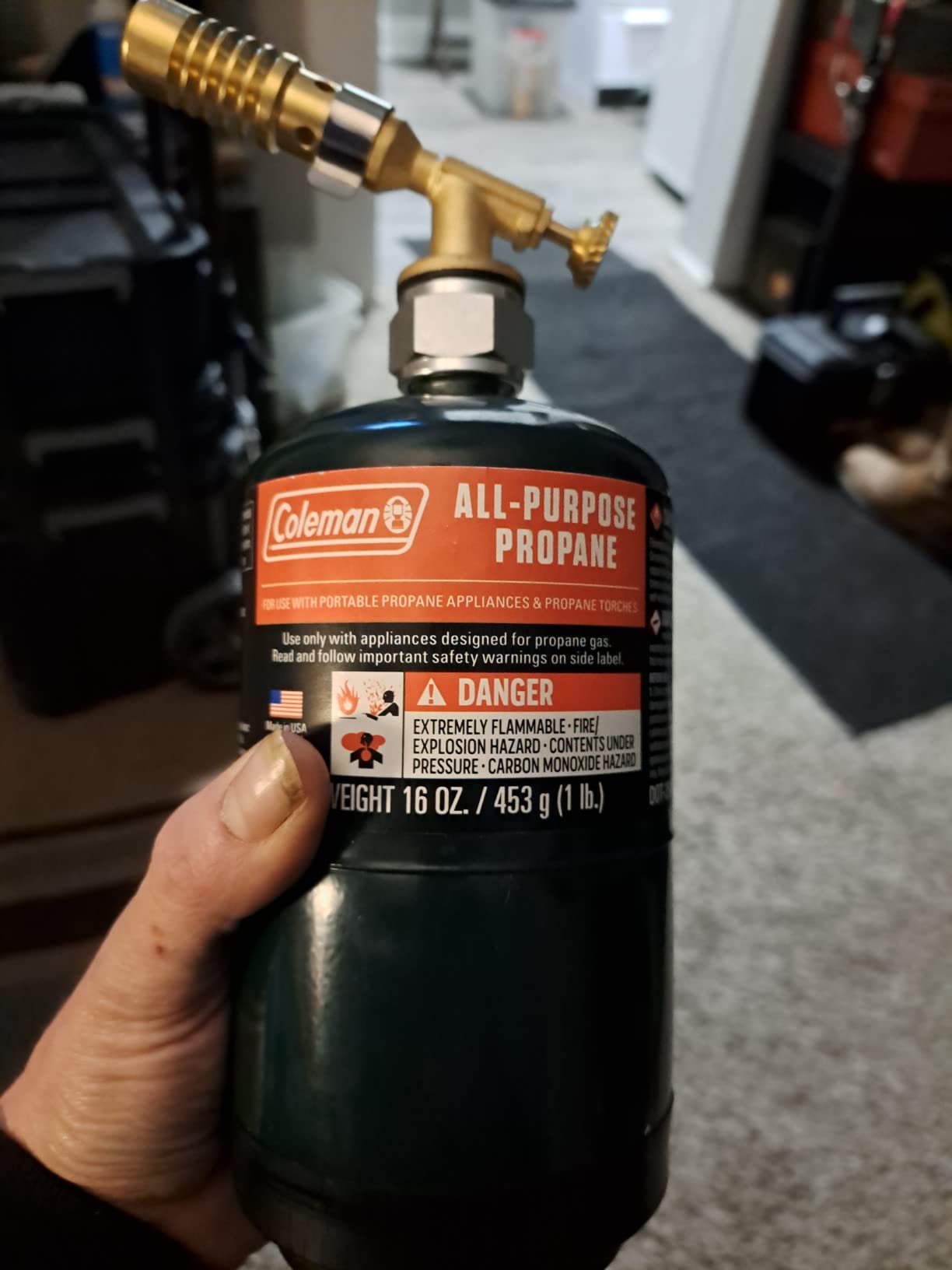 Welding Torch Fueled By MAPP and Propane Gas For Soldering, Glass blowing, Jewelly customer photo 1