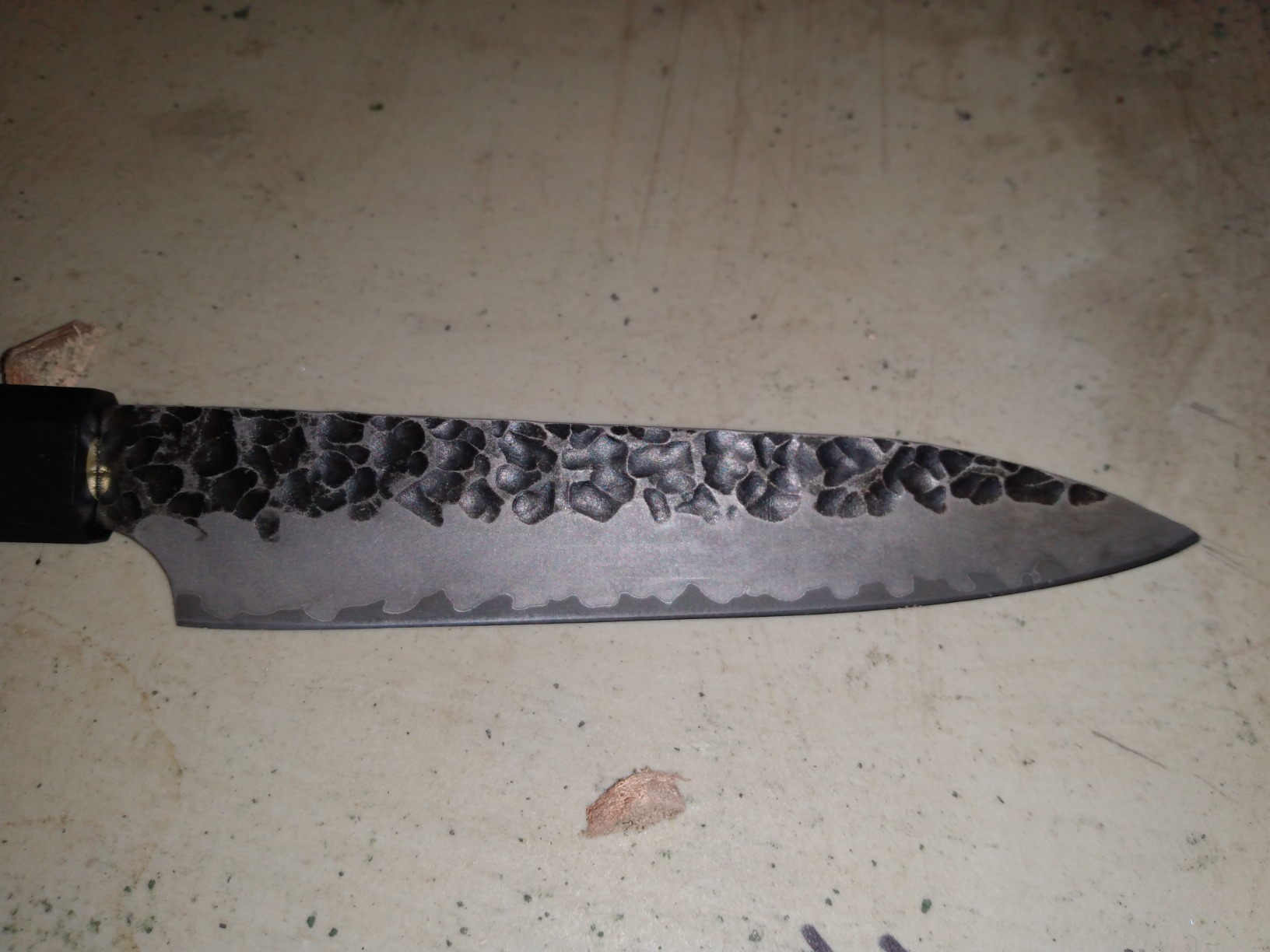 FINDKING Japanese Kiritsuke Knife, 9 Inch Gyuto Chef Knife, Kitchen Knife with High Carbon Steel Blade, Octagonal Handle, for Meat, Fish, Vegetables and Fruits, Dynasty Series customer photo 1