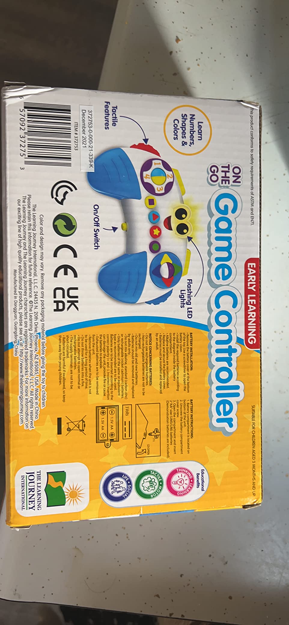 The Learning Journey Early Learning - On The Go Game Controller - Baby Game Controller Toy for Boys & Girls Ages 3 Months and Up - Award Winning Toys customer photo 1