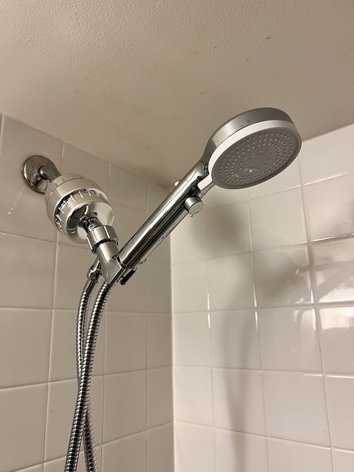 Shower Head with Handheld Shower Head with ON/Off Switch 3-Modes customer photo 1