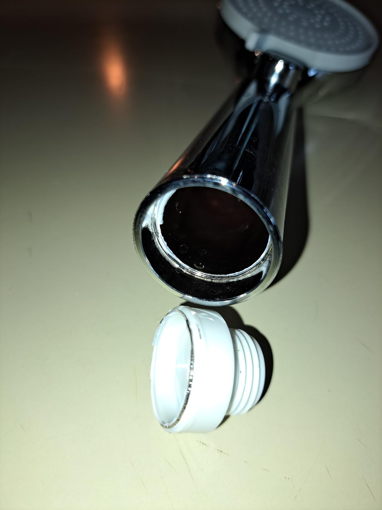 Shower Head with Handheld Shower Head with ON/Off Switch 3-Modes customer photo 2