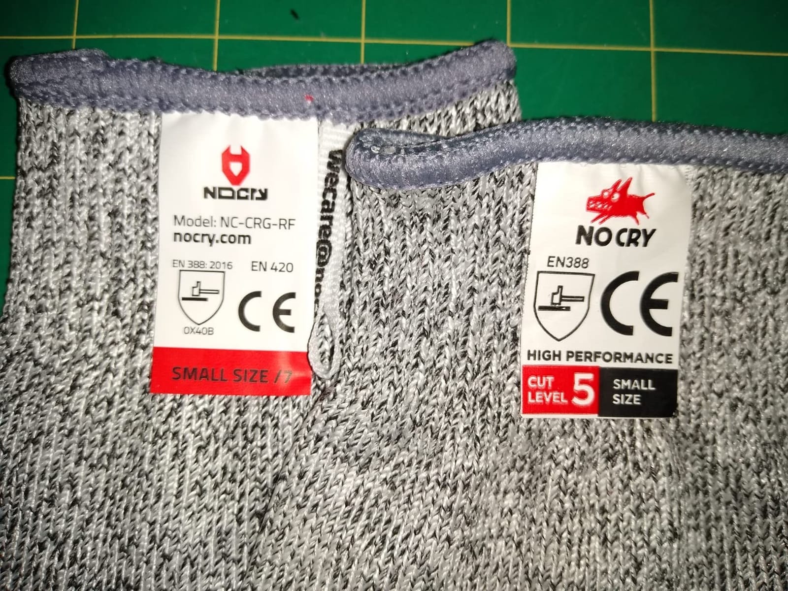 NoCry Cut Resistant Work Gloves for Women and Men, with Reinforced Fingers; Comfortable, 100% Food Grade Kitchen Cooking Hand Protection; Ambidextrous Safety Gear for Cutting; Level 5 Protection customer photo 1
