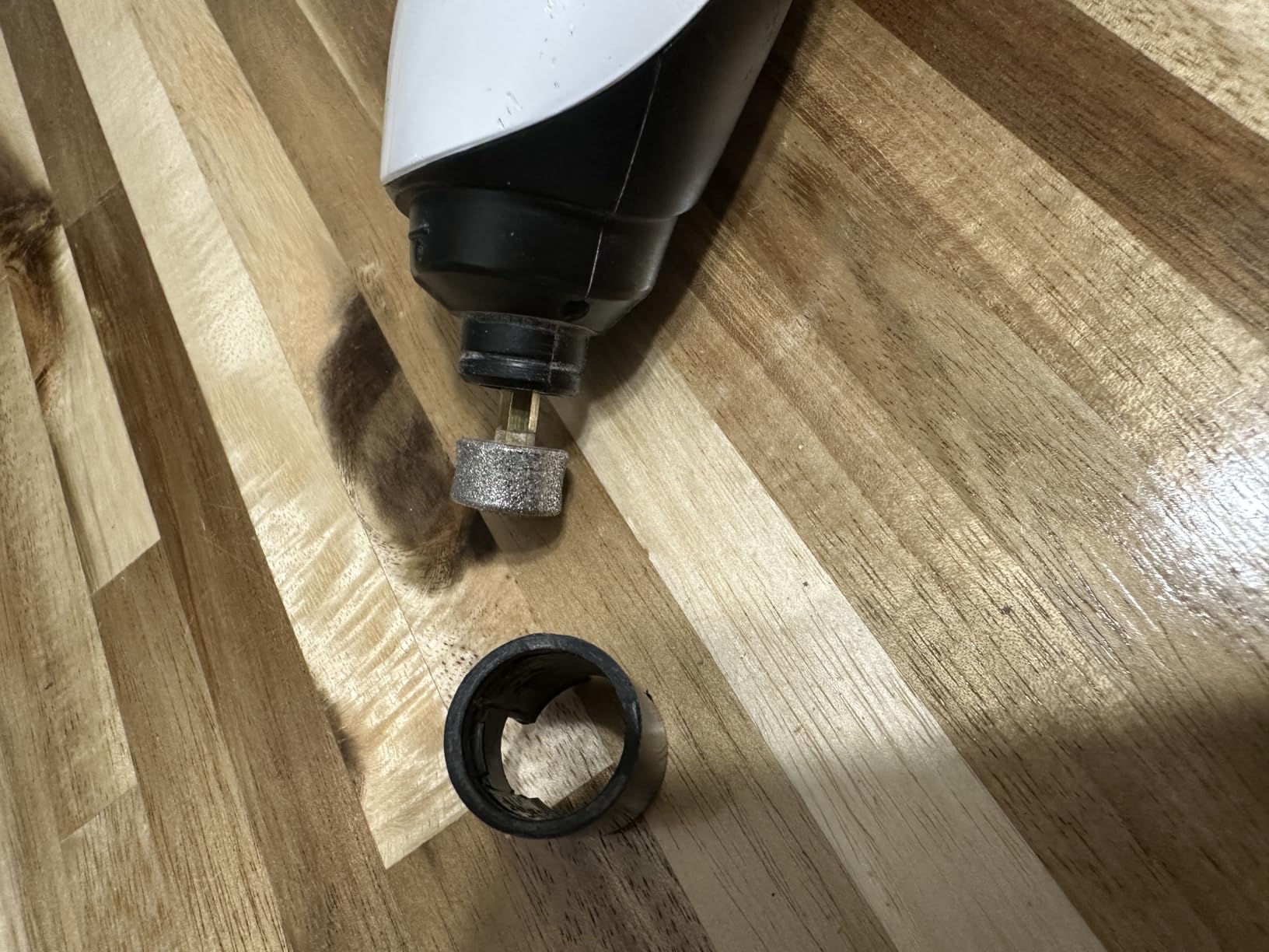 LuckyTail Dog Nail Grinder, Whisper-Quiet, Low-Vibration Trimmer with Light customer photo 1