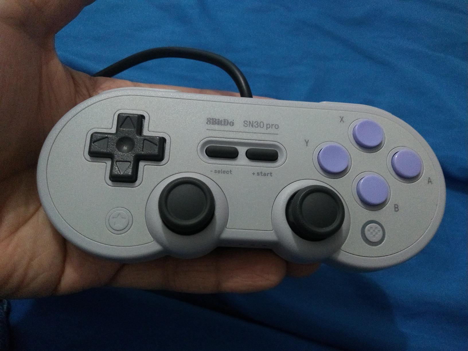 8Bitdo Sn30 Pro USB Wired Gamepad for Switch, Windows & Raspberry Pi(Gray Edition) customer photo 1