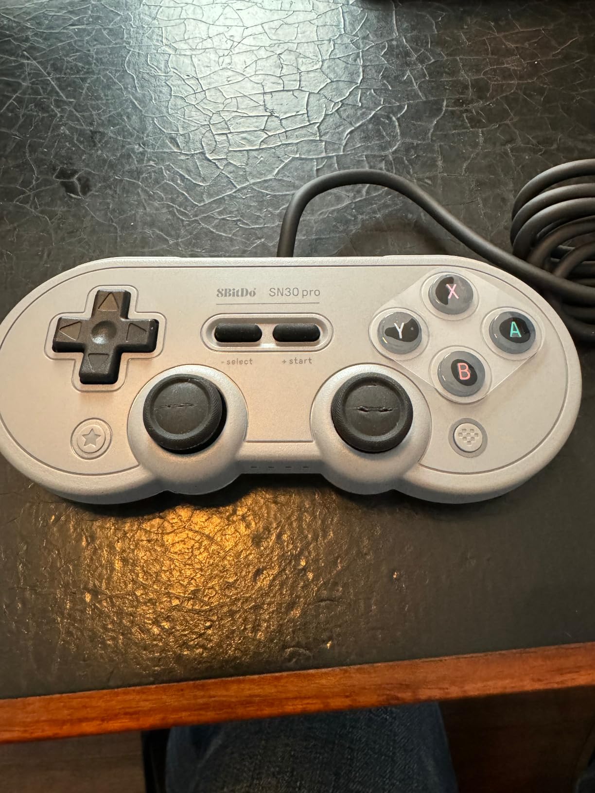 8Bitdo Sn30 Pro USB Wired Gamepad for Switch, Windows & Raspberry Pi(Gray Edition) customer photo 2