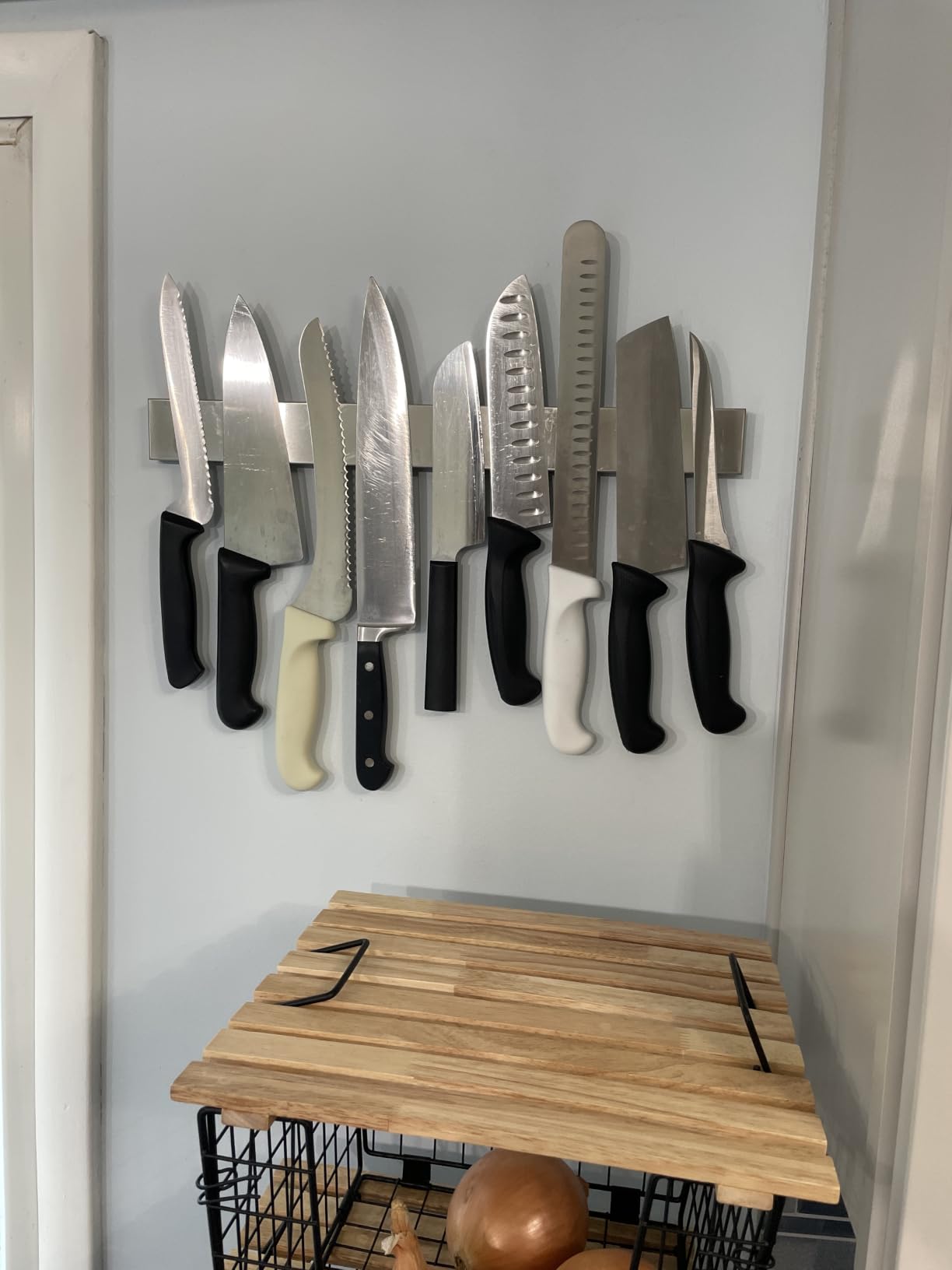 Modern Innovations Magnetic Knife Holder for Wall and Fridge - 12