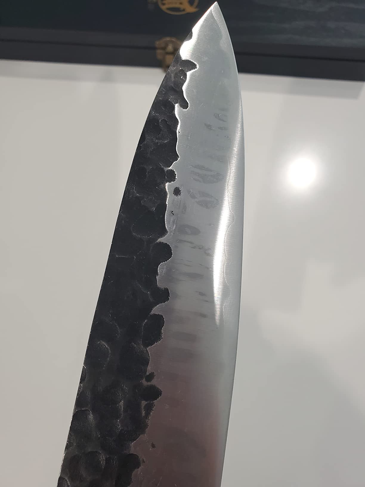 MITSUMOTO SAKARI 8-Inch Japanese Gyuto Chef Knife, 3-Layer 9Cr18MoV customer photo 2