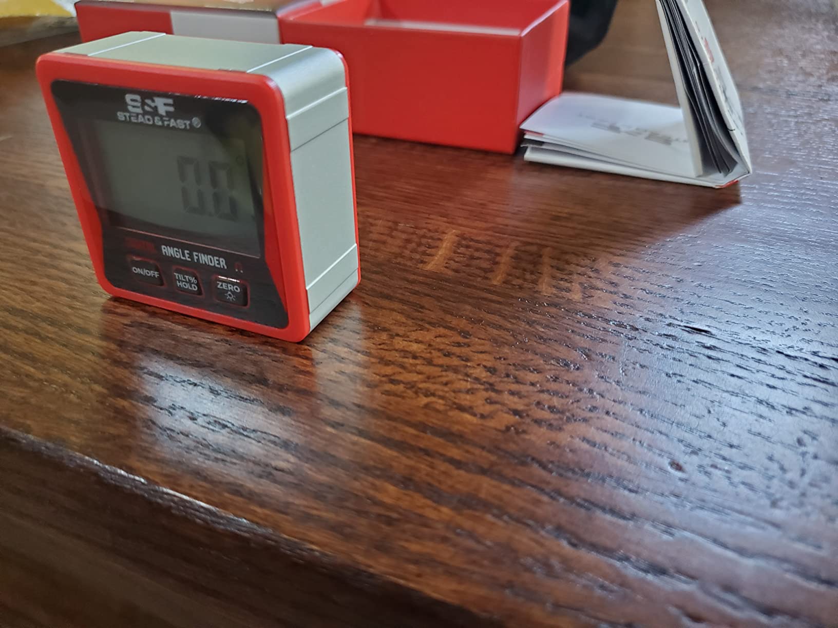 S&F STEAD & FAST Digital Angle Gauge Magnetic, Angle Cube for Table Saw customer photo 1