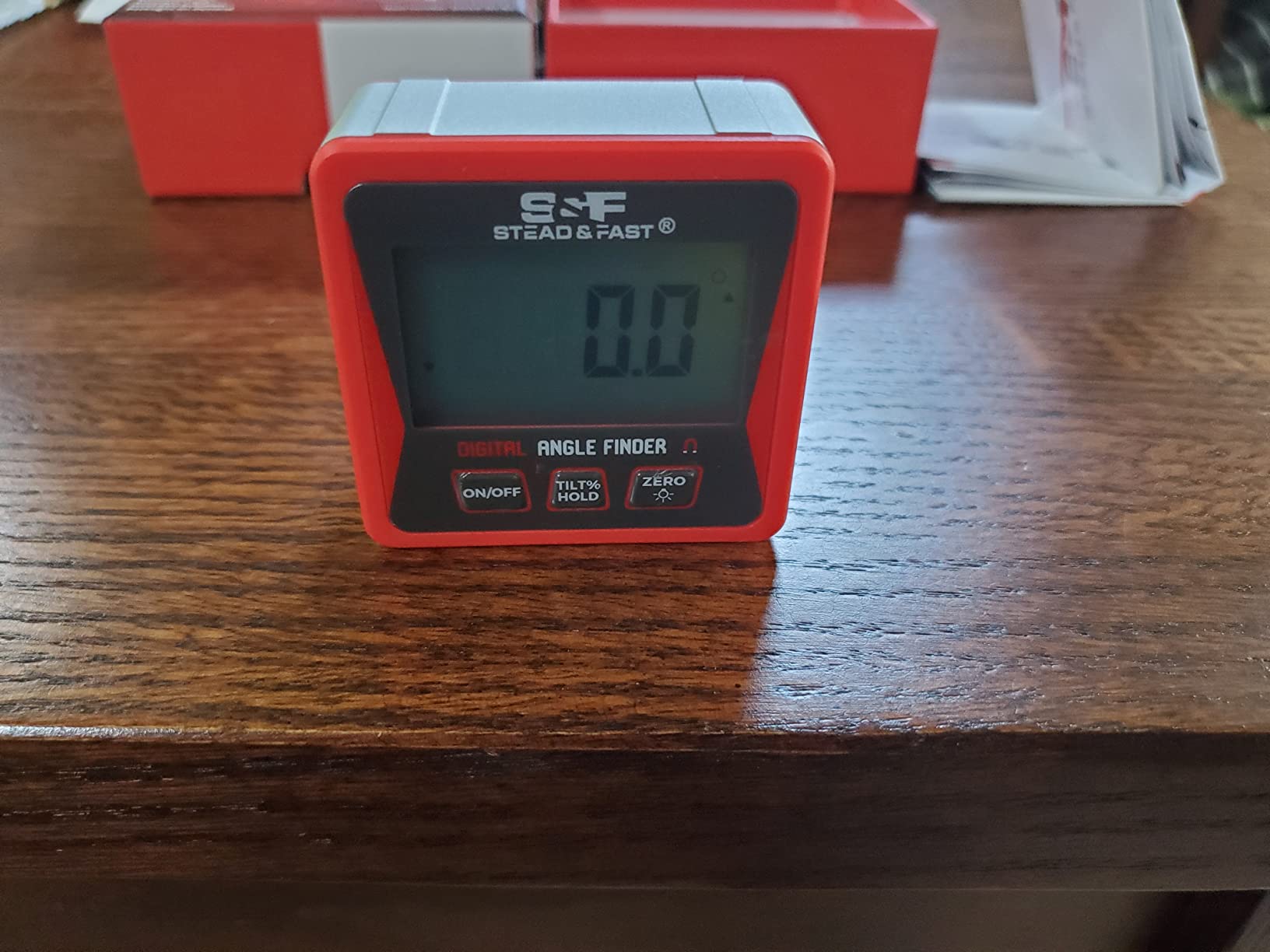 S&F STEAD & FAST Digital Angle Gauge Magnetic, Angle Cube for Table Saw customer photo 2