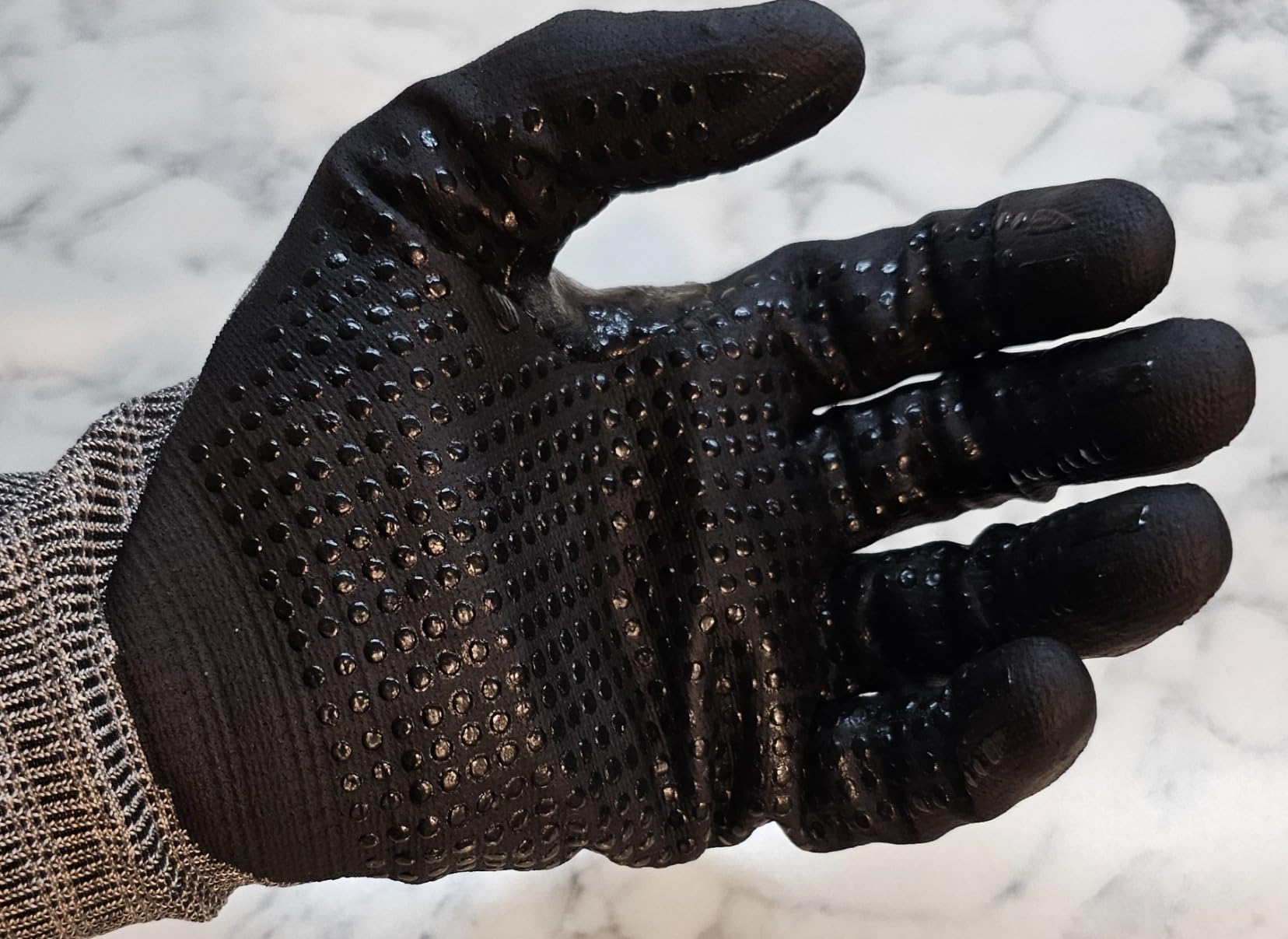 Schwer A4 AIR-SKIN Cut Resistant Work Gloves, Ultra Lightweight, AR3900, L customer photo 2