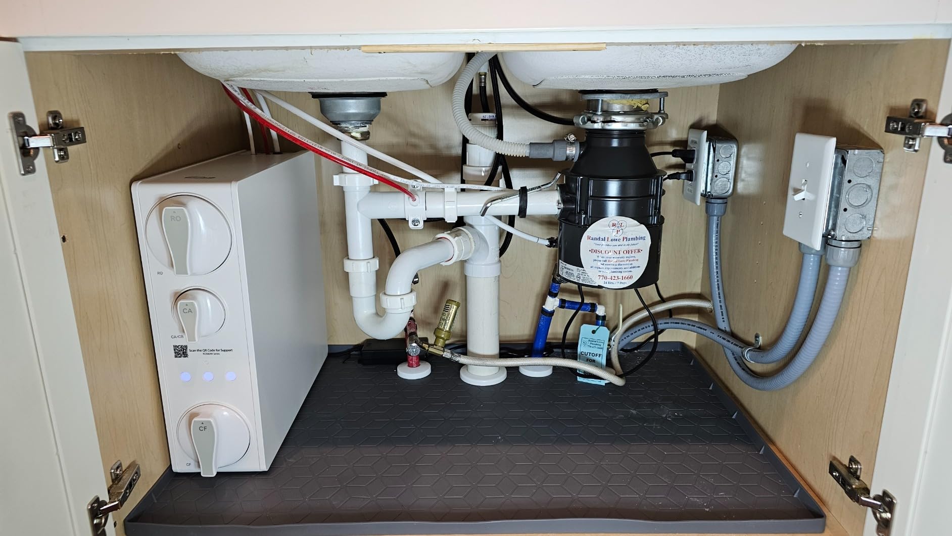 iSpring RO500AK-ORB RO System, NSF/ANSI 58 Certified, 500 GPD with Alkaline customer photo 1