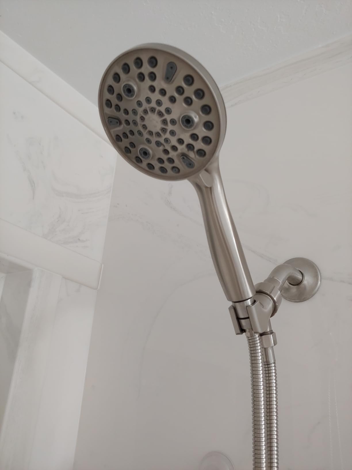 High Pressure 10-Setting Handheld Shower Head, 5