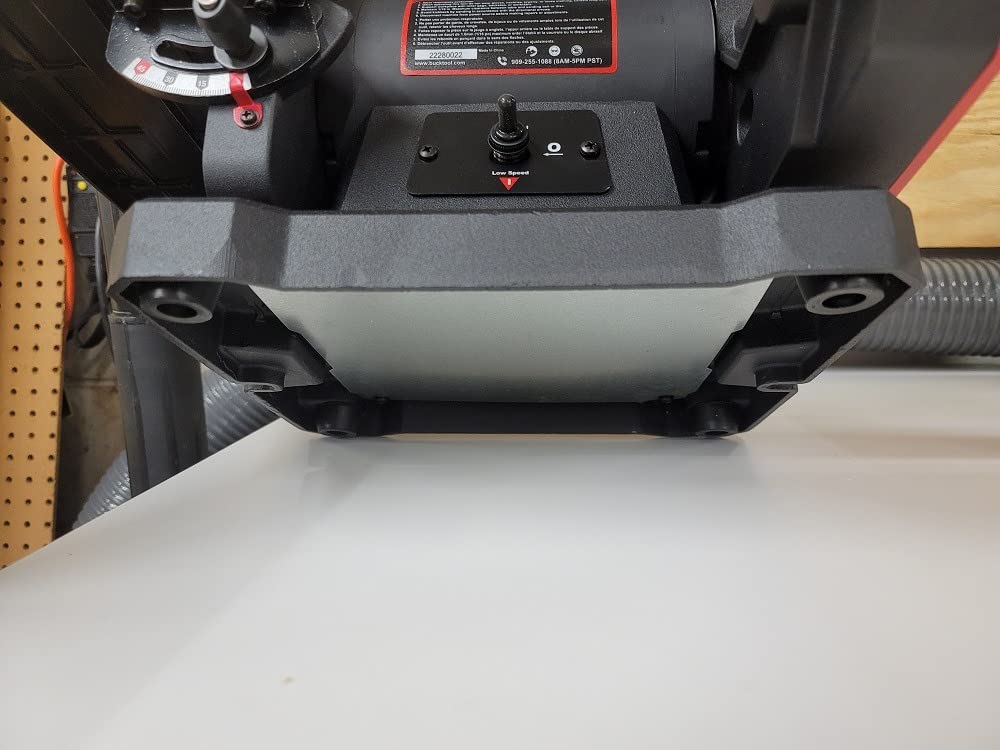 BUCKTOOL Dual Speed Belt Disc Sander for Metal,1x42