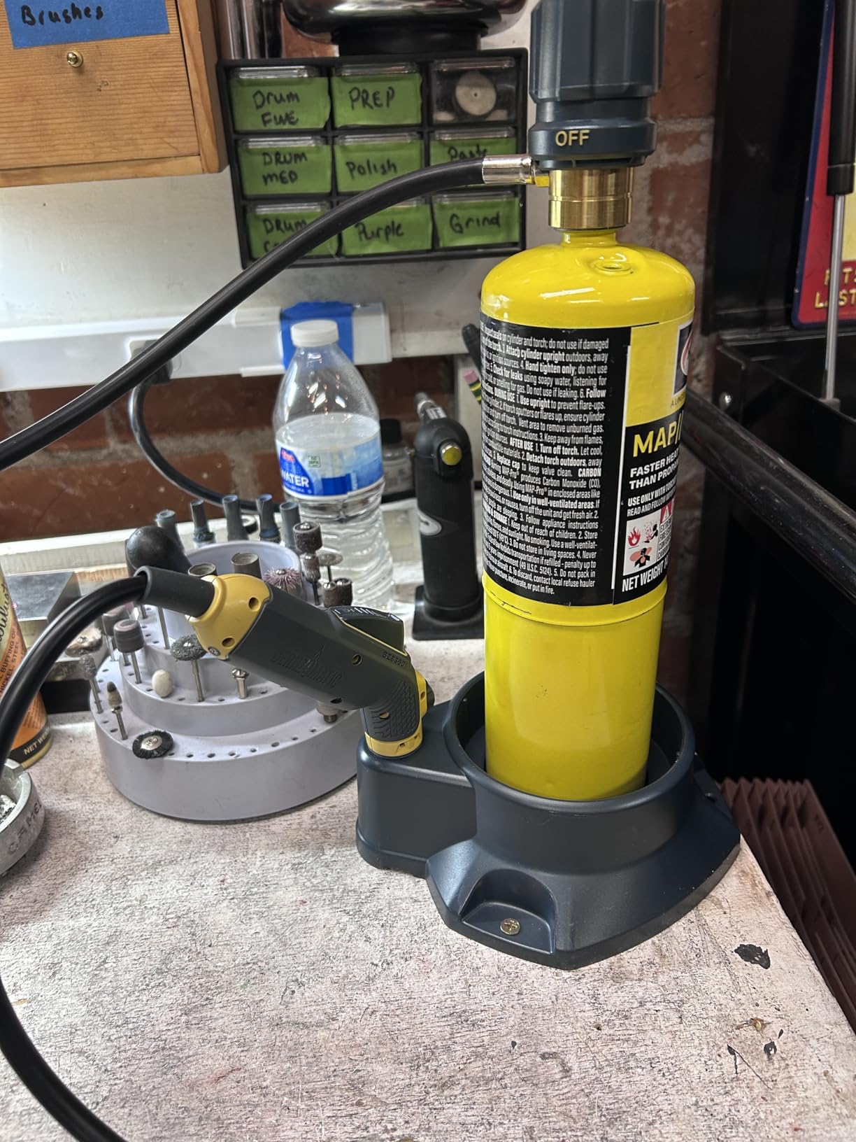 Bernzomatic FirePoint Creator Tool, Precision Flame Hand Torch for use with Bernzomatic MAP-Pro or Propane Fuel (Firepoint Tool) customer photo 2