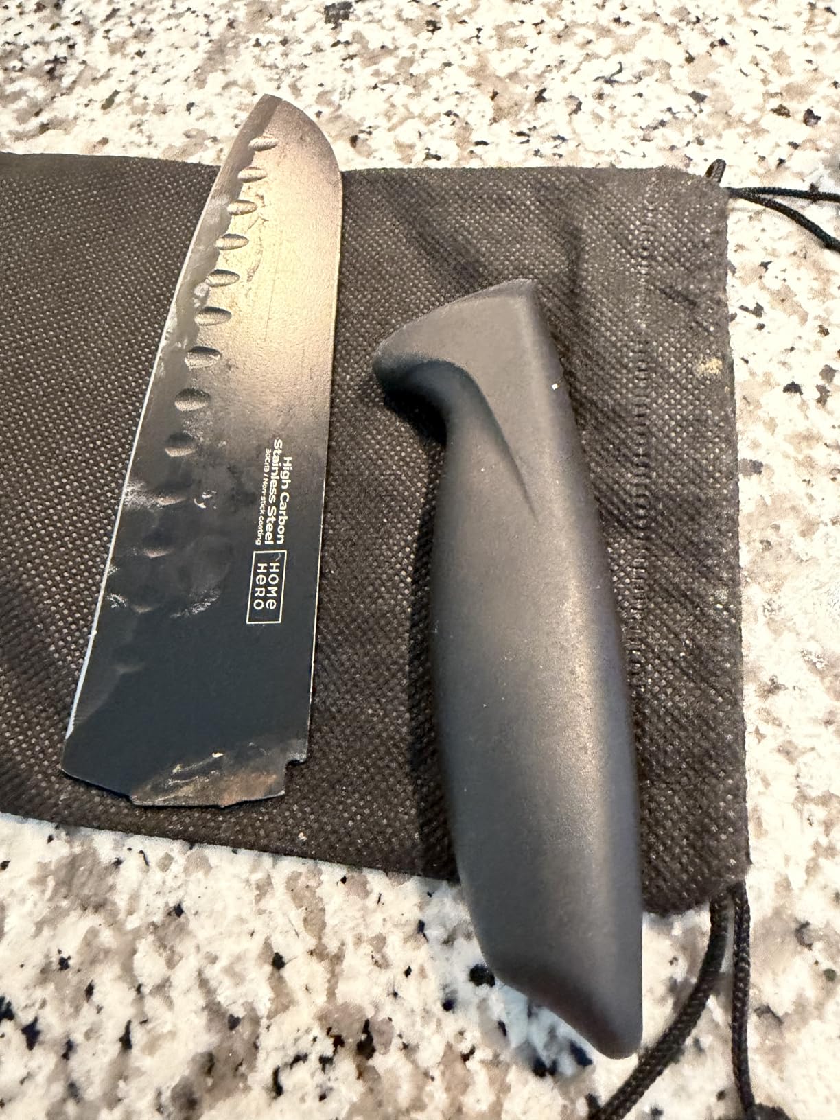 Home Hero Santoku Knife with Sheath - High Carbon Stainless Steel Knife customer photo 1