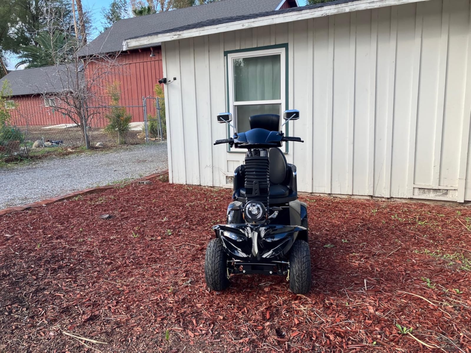 Mobility Scooters for Seniors & Adults 600lbs Capacity, Heavy Duty 4-Wheel 3-Speed Electric Powered Wheelchair Device 1000W All Terrain, Elderly-Lockbox Adjustable Seat (DJD Black 1000W) customer photo 1