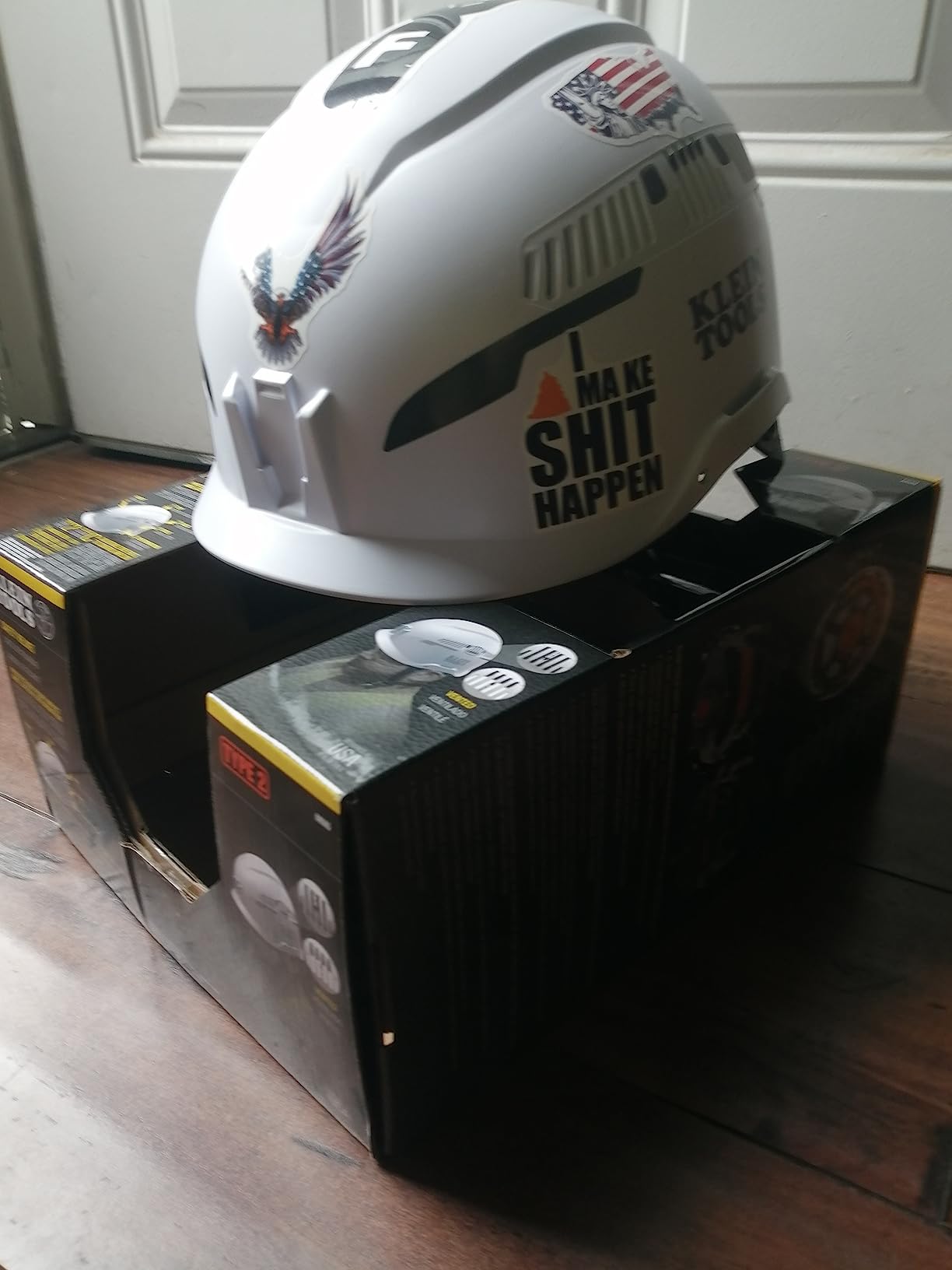 Klein Tools 60565 Type-2 Safety Helmet, Vented, White customer photo 2