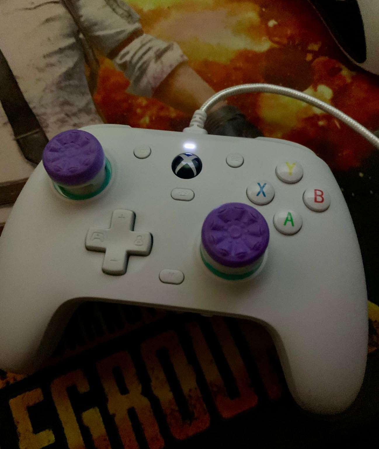 GameSir G7 SE Wired Controller for Xbox Series X|S, Xbox One & Windows 10/11, Plug and Play Gaming Gamepad with Hall Effect Joysticks/Hall Trigger, 3.5mm Audio Jack (White) customer photo 2
