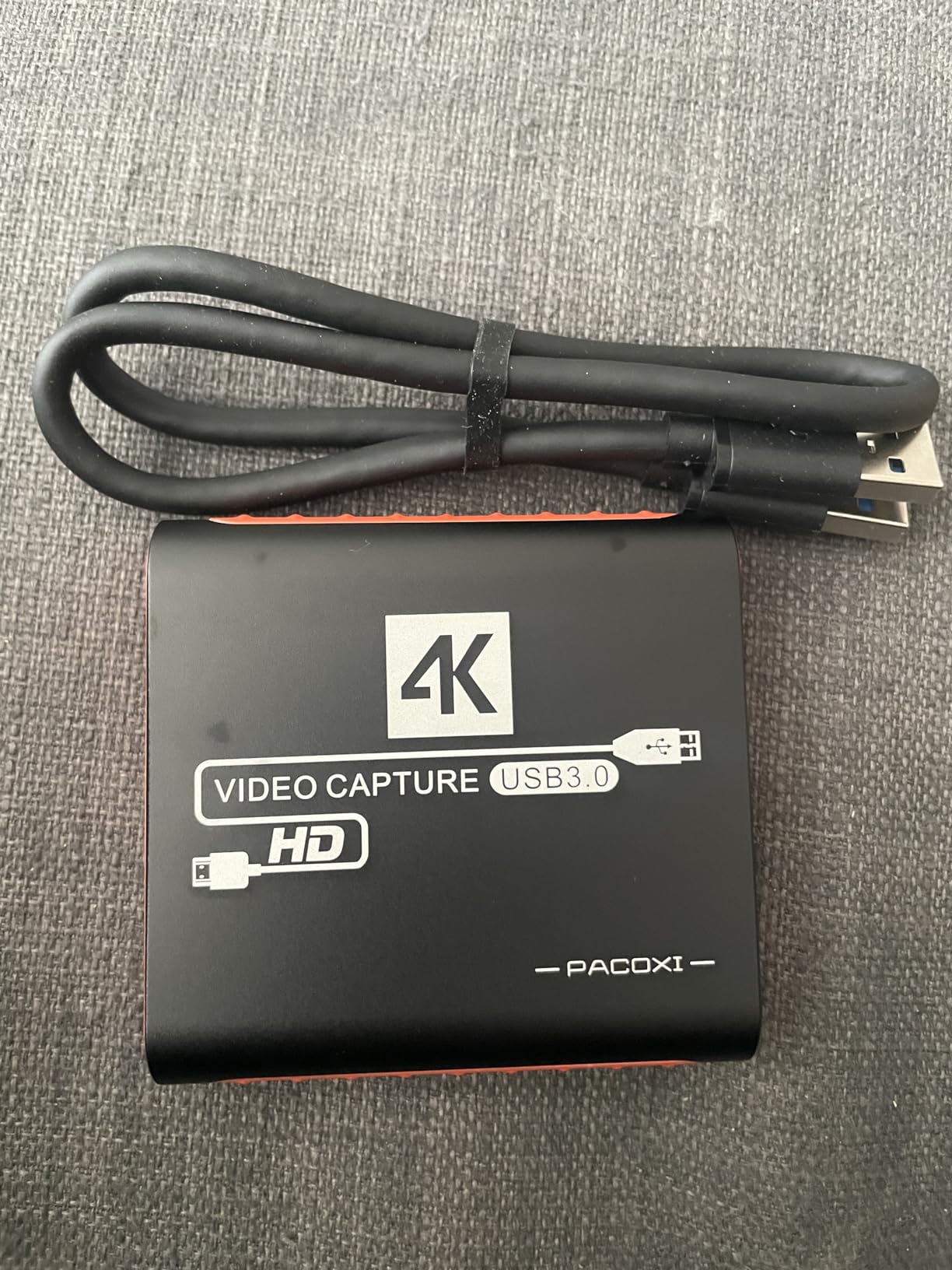 Capture Card for Nintendo Switch with 4K Pass-Through, USB3.0 1080P 60FPS HDMI Video Cam Link Game Capture for Streaming, Work with Xbox PS4 PS5 PC DSLR for OBS Twitch Live Broadcasting and Recording customer photo 1