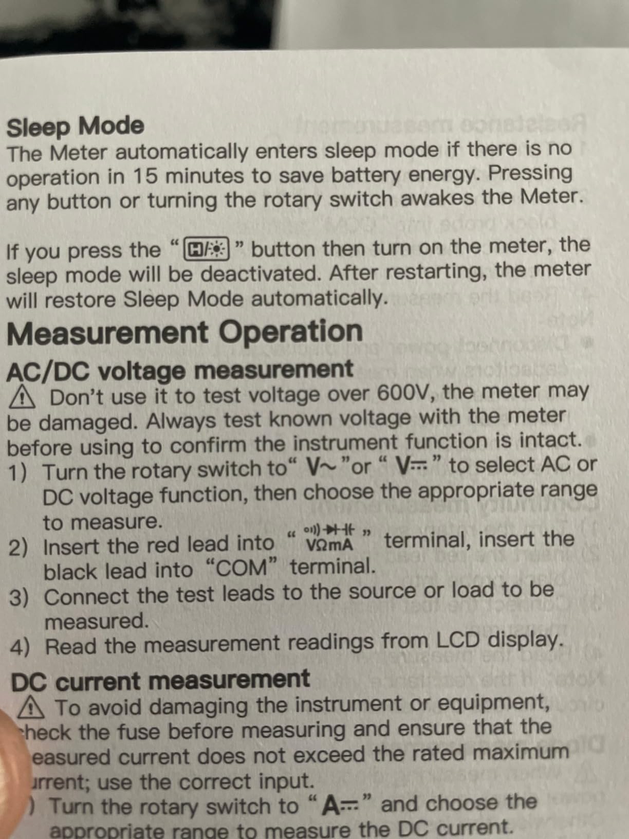 KAIWEETS Digital Multimeter 4000 Counts, Voltage Tester with Accurate Ohm Volt Amp Readings, DC/AC Voltmeter Clearly Measures Resistance Continuity Diode Capacitance NCV for Household and Automotive customer photo 2