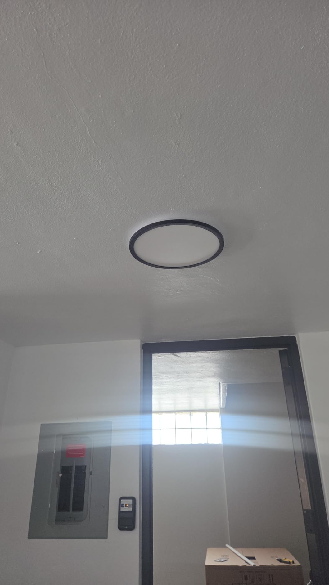 hepside 12Inch Flush Mount Light Fixture White, 28Watt, Dimmable & 3000K-4500K-6000K Flush Ceiling Light Fixture 3200LM Low Profile Ceiling Light for Kitchen Bedroom Hallway Porch customer photo 2