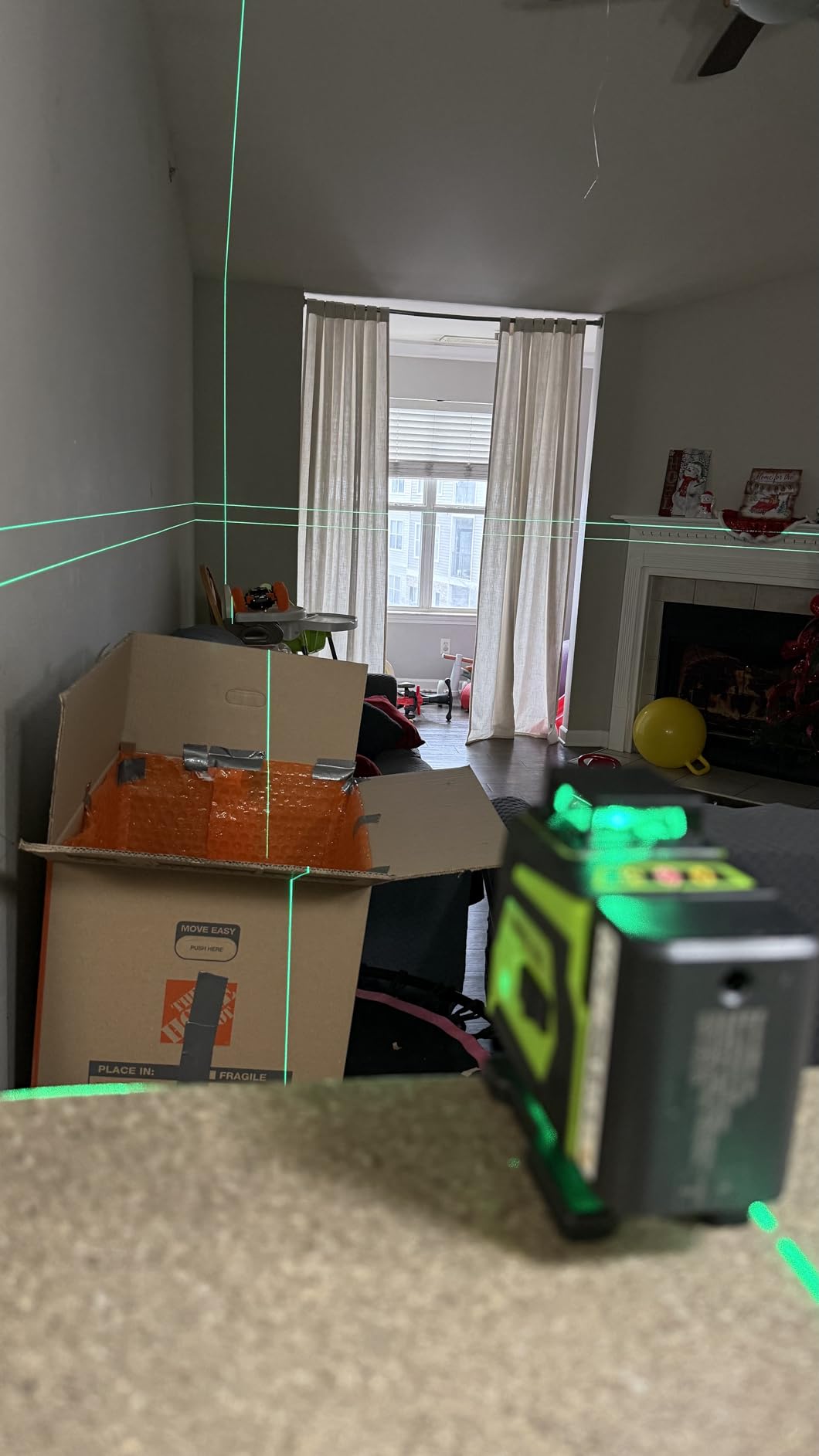 16 Line Laser Level 360 Self Leveling,4D 4x360° Green lazer Leveler Tool customer photo 1