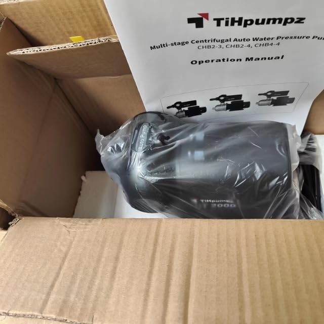 CHB Multistage Centrifugal Water Booster Pump for Whole House – 2/3HP, 110V/60Hz, Max Flow 78 GPM, High Flow for Multiple Bathrooms, Commercial & Farm Use(CHB2-3) customer photo 2