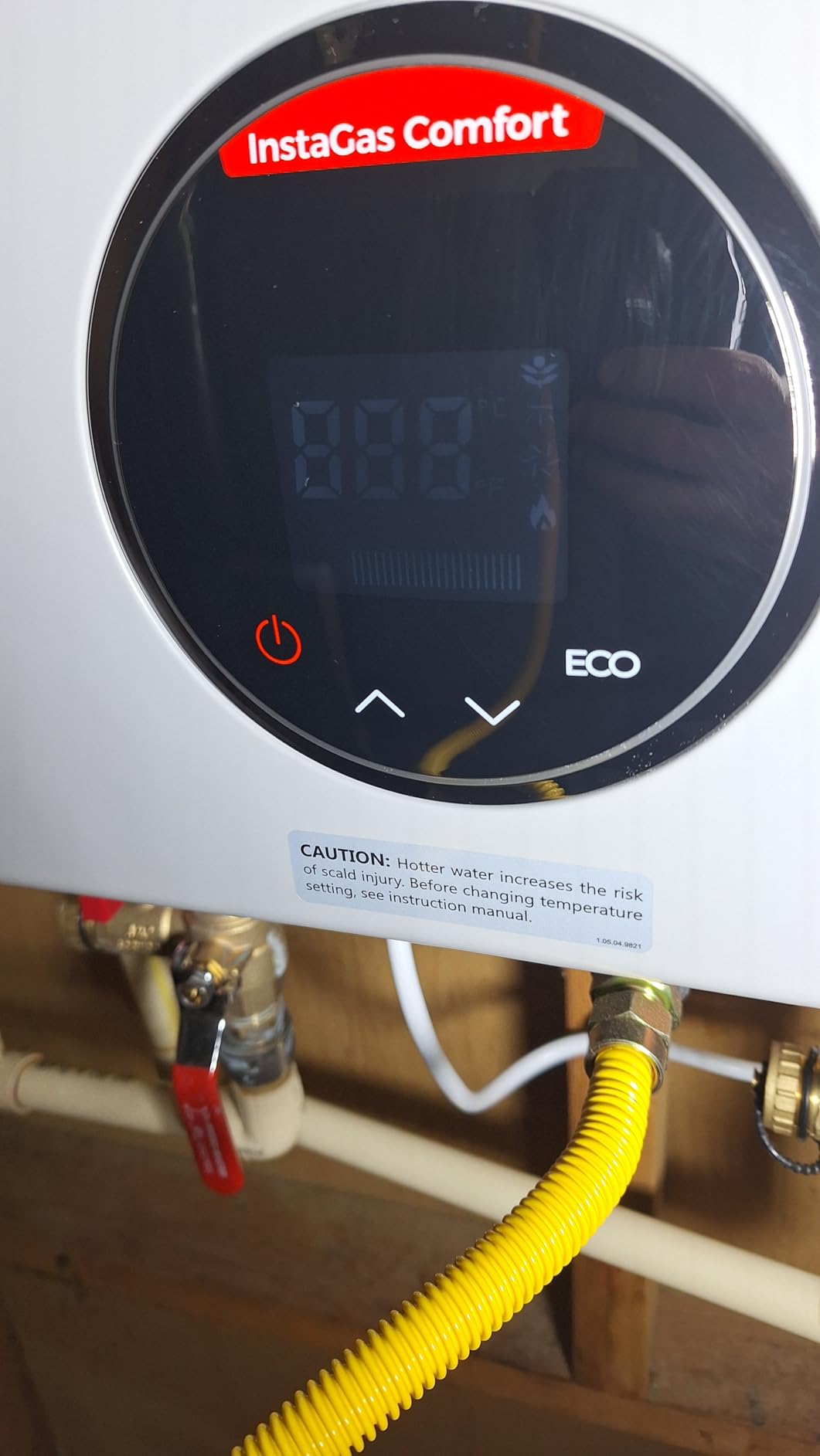 FOGATTI Tankless Water Heater Natural Gas Indoor On Demand CSA Certified customer photo 1