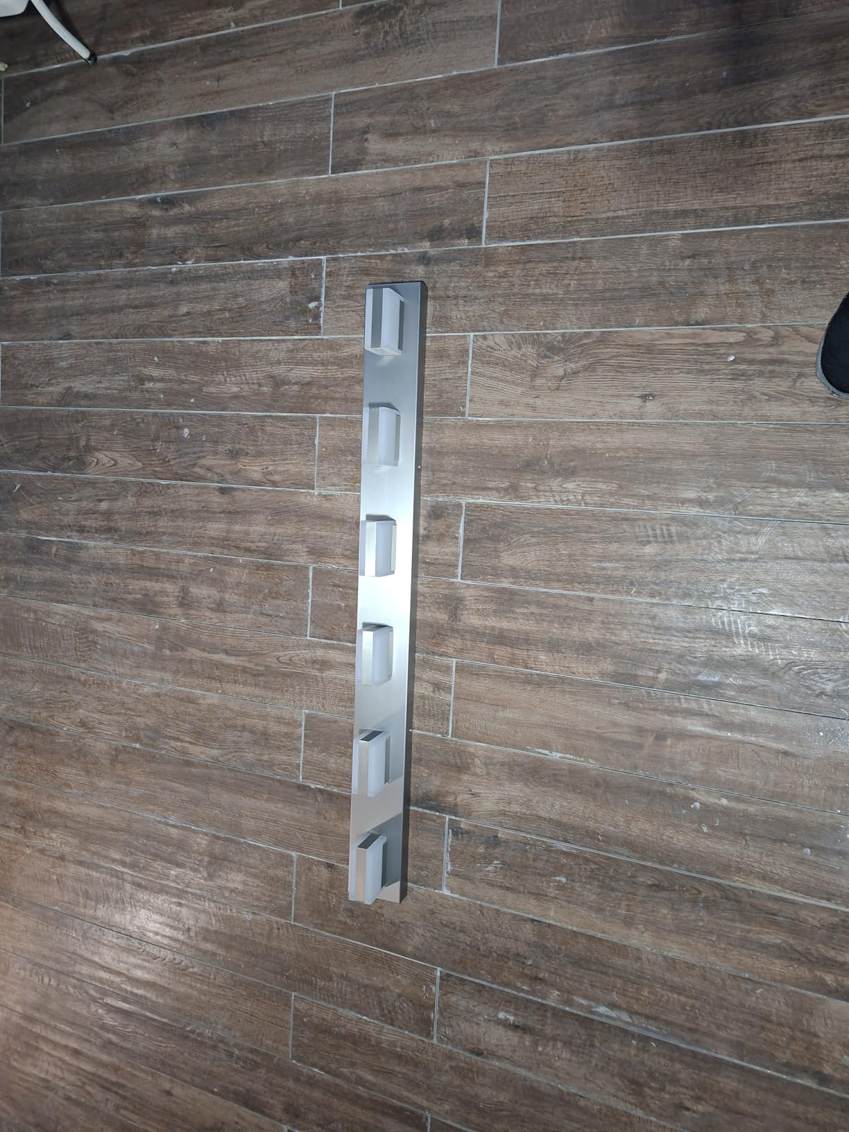SOLFART Bathroom Vanity Lights Over Mirror Brushed Nickel Bathroom Light Fixture 3 Light Led Lights for Bathrooms Vanity Lights for Bath Nickel ETL Listed customer photo 2
