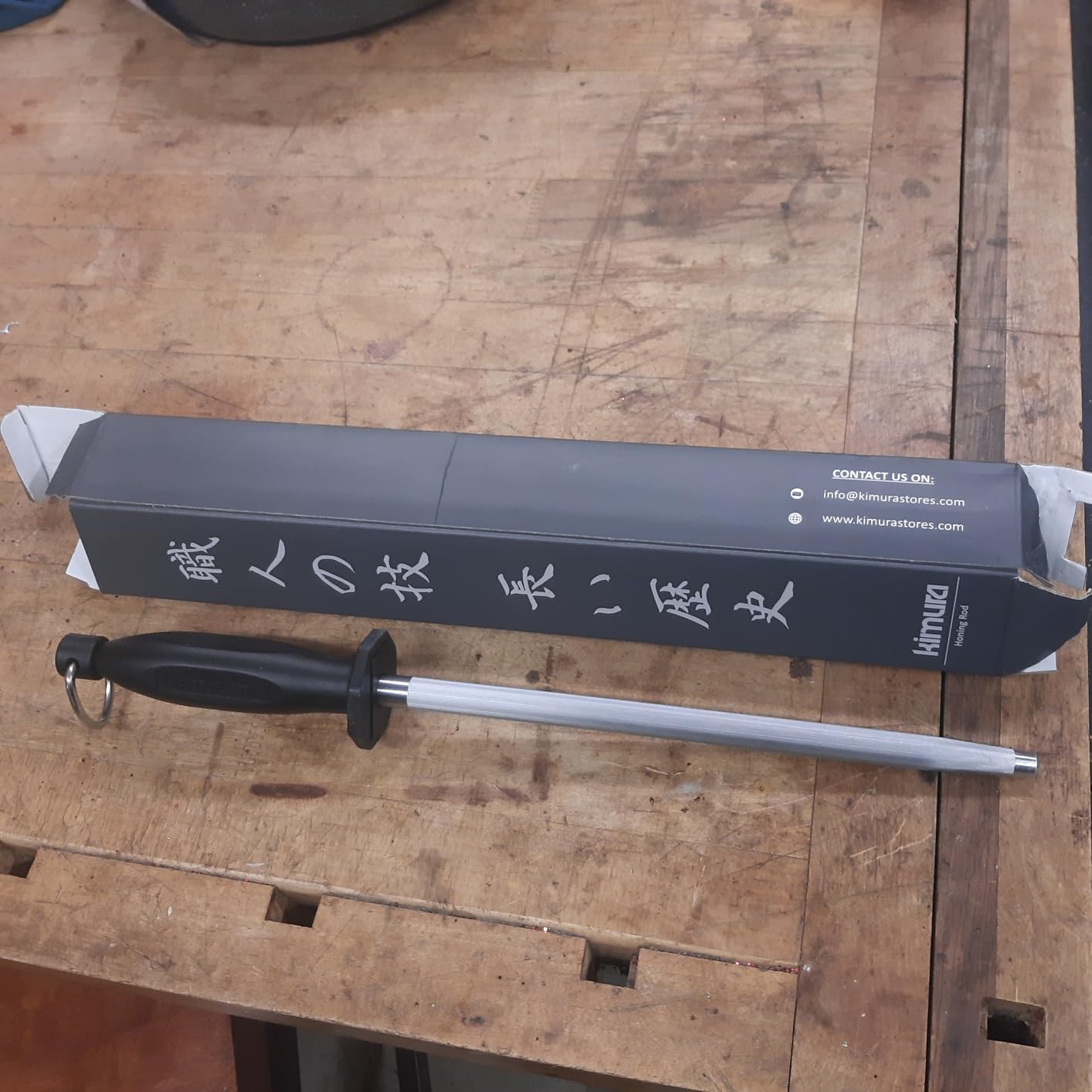 Kimura Nakiri Knife, [Made in Japan], 6.5 inch Professional Chef Knife, Ultra Sharp High Carbon Molybdenum Stainless Steel Kitchen Knives, Chefs Knife with Ergonomic Handle - Japanese Chef's Knife customer photo 2