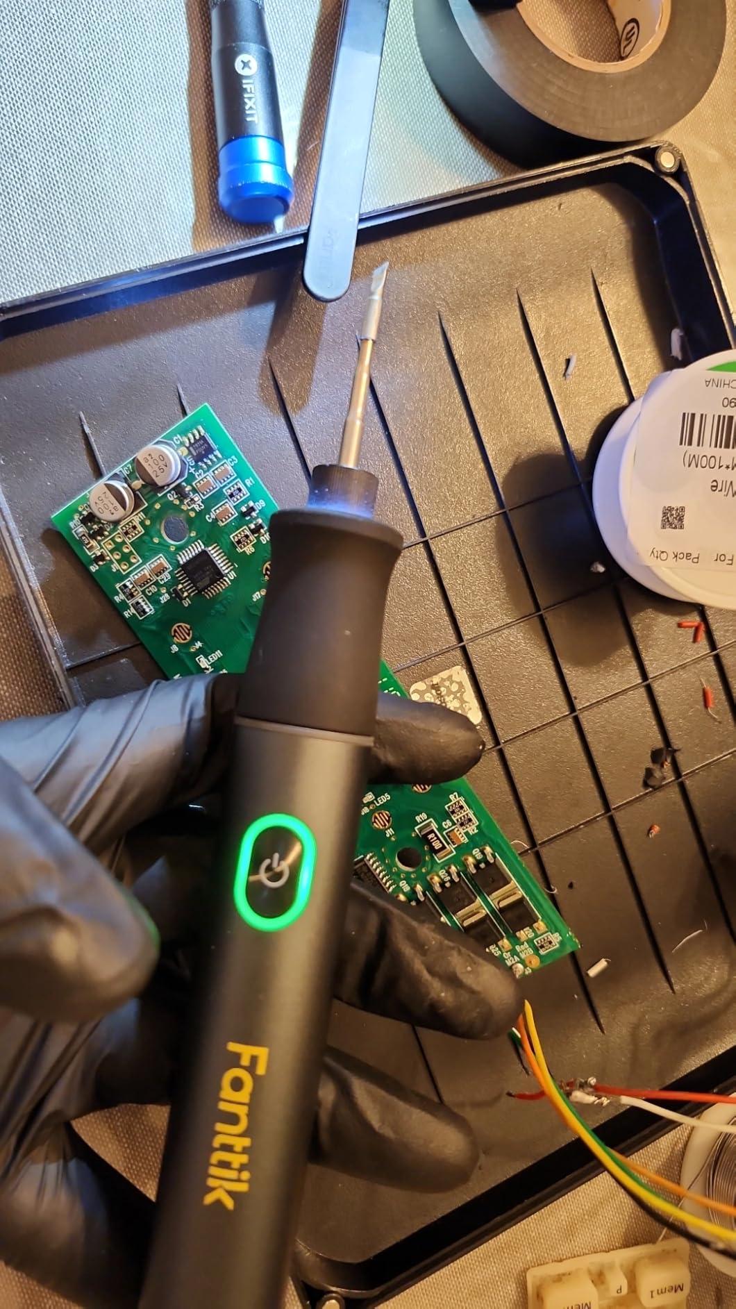 Fanttik T1 Max Soldering Iron Kit, Cordless Soldering Iron customer photo 1