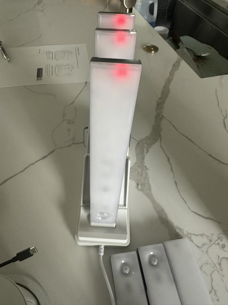 EZVALO Under Cabinet Lighting with Charging Station, Motion Sensor Lights customer photo 2
