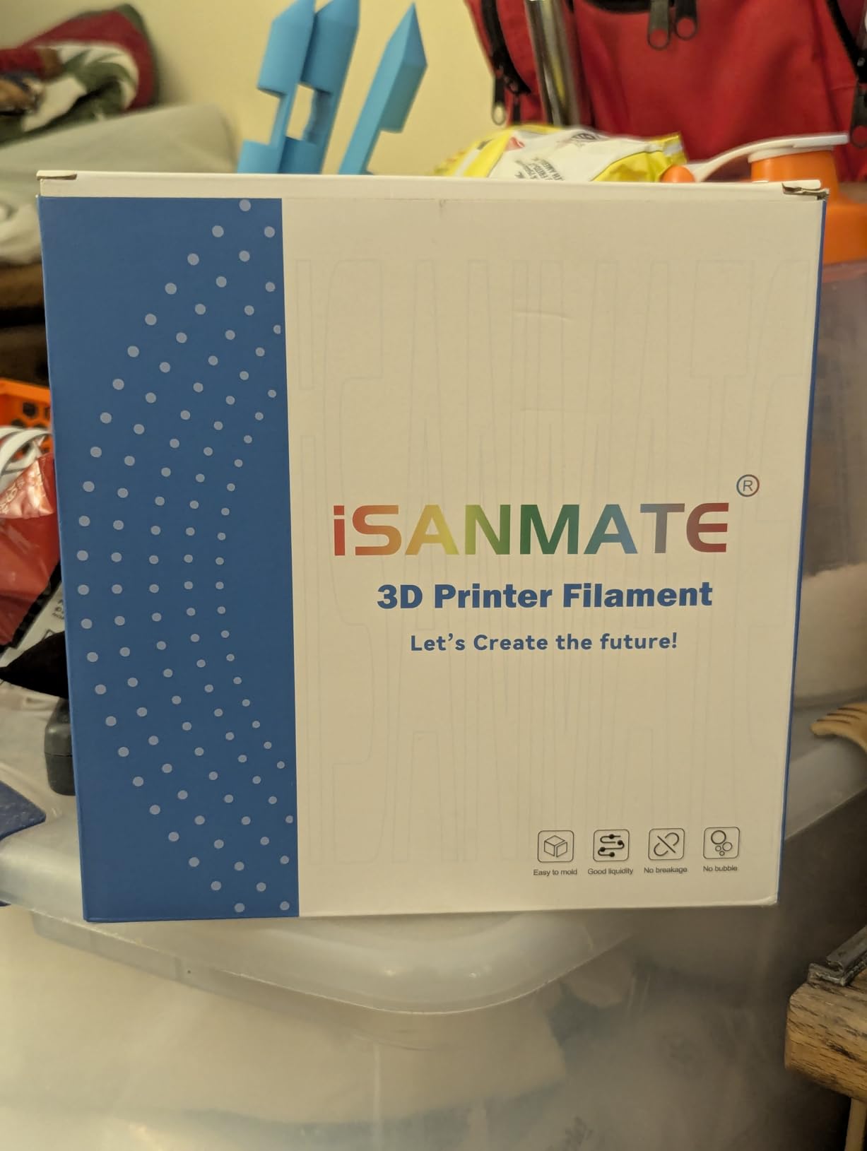 iSANMATE ASA Filament 1.75mm Black 1KG, UV & Weather Resistant 3D Printer Filament Perfect for Outdoor Functional Parts, Dimensional Accuracy +/- 0.02mm, 1kg Spool (2.2lbs) customer photo 2