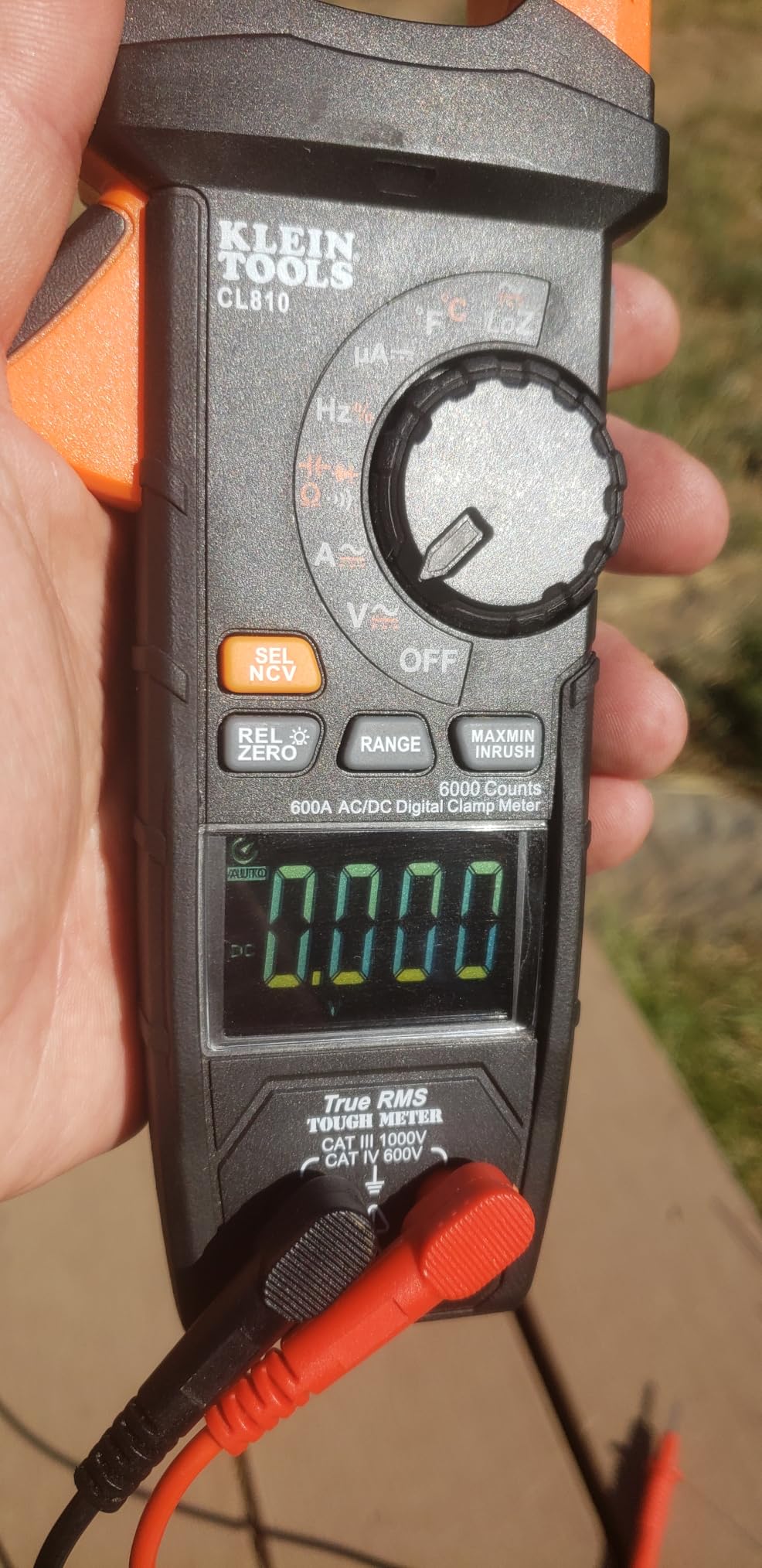 Klein Tools CL810 Digital Clamp Meter, 600A AC/DC Auto Ranging & Worklight customer photo 2