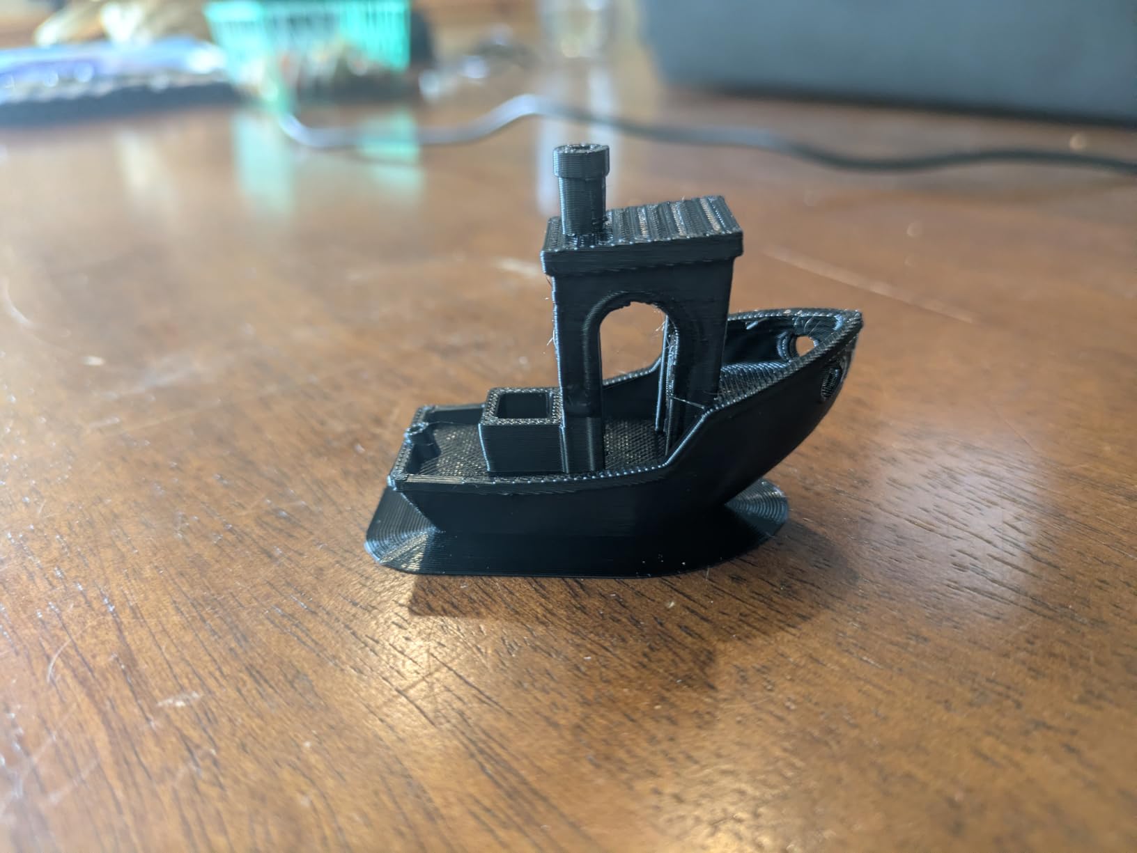 ELEGOO PC Filament 1.75mm Black 1KG, Tough and Durable Professional 3D Printer Filament Dimensional Accuracy +/- 0.05mm 1KG Spool Heat Resistant 3D Printing Polycarbonate Material customer photo 1