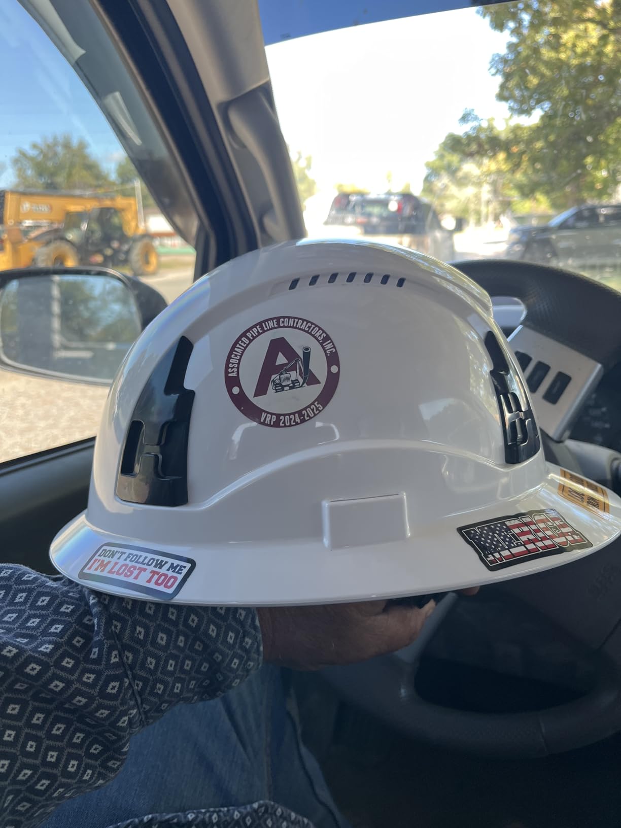 Malta Dynamics APEX Safety Helmets – Type 2 Class C Safety Hard Hat, Full Brim, Vented, Rated for Top, Front, Back, and Side Impact, OSHA and ANSI Compliant customer photo 1