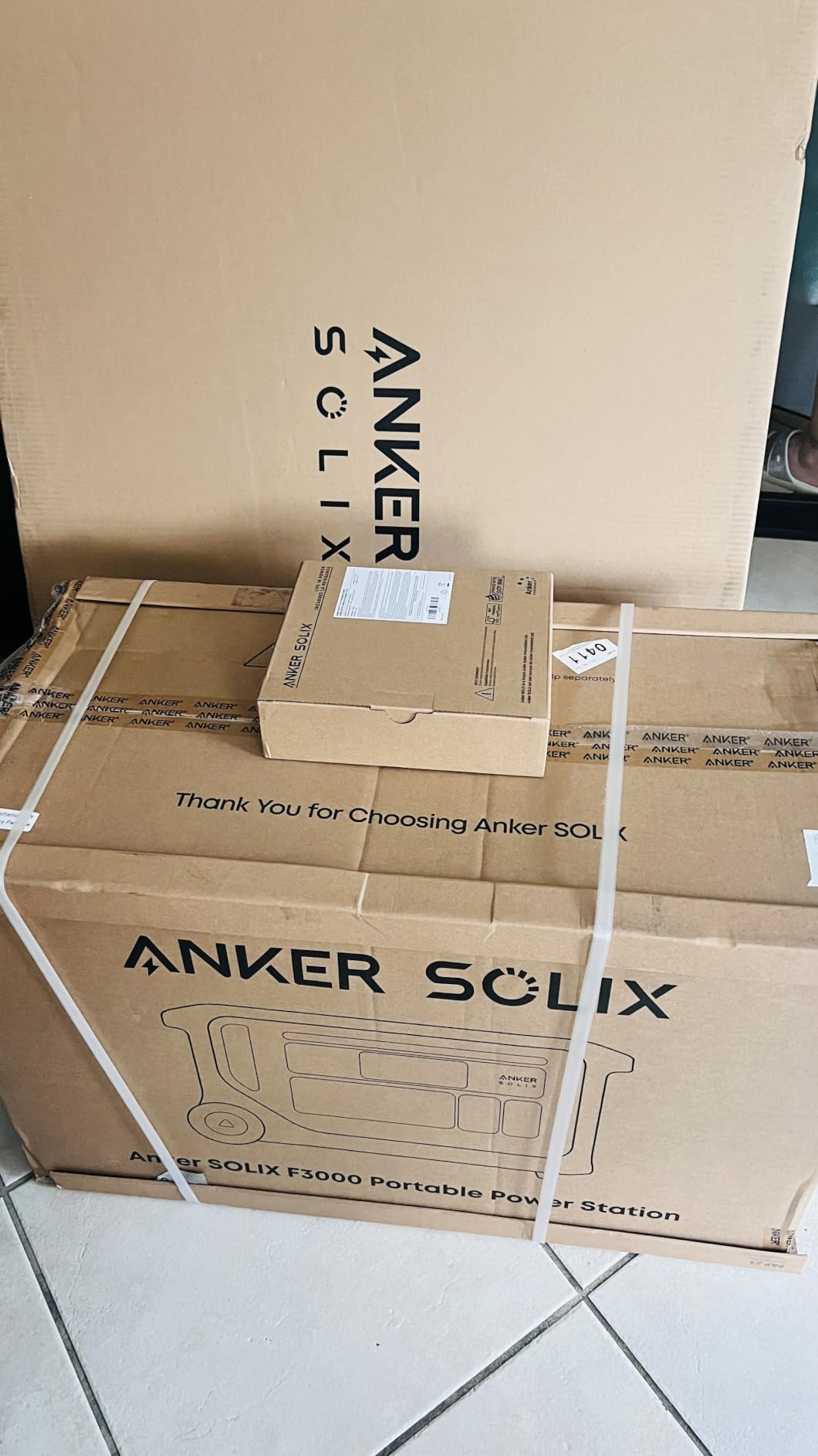 Anker SOLIX F3000 Portable Power Station, 3,072Wh, 6,000W, Solar Generators customer photo 2