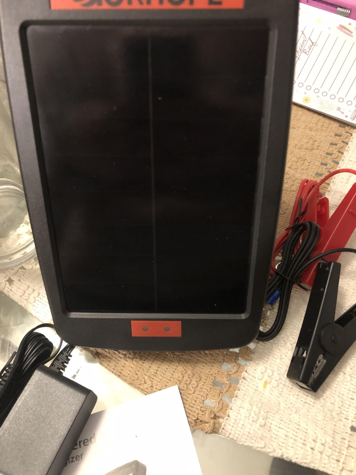 20 Miles Solar Electric Fence Charger with Short Circuit Alarm,0.32JPowered customer photo 2