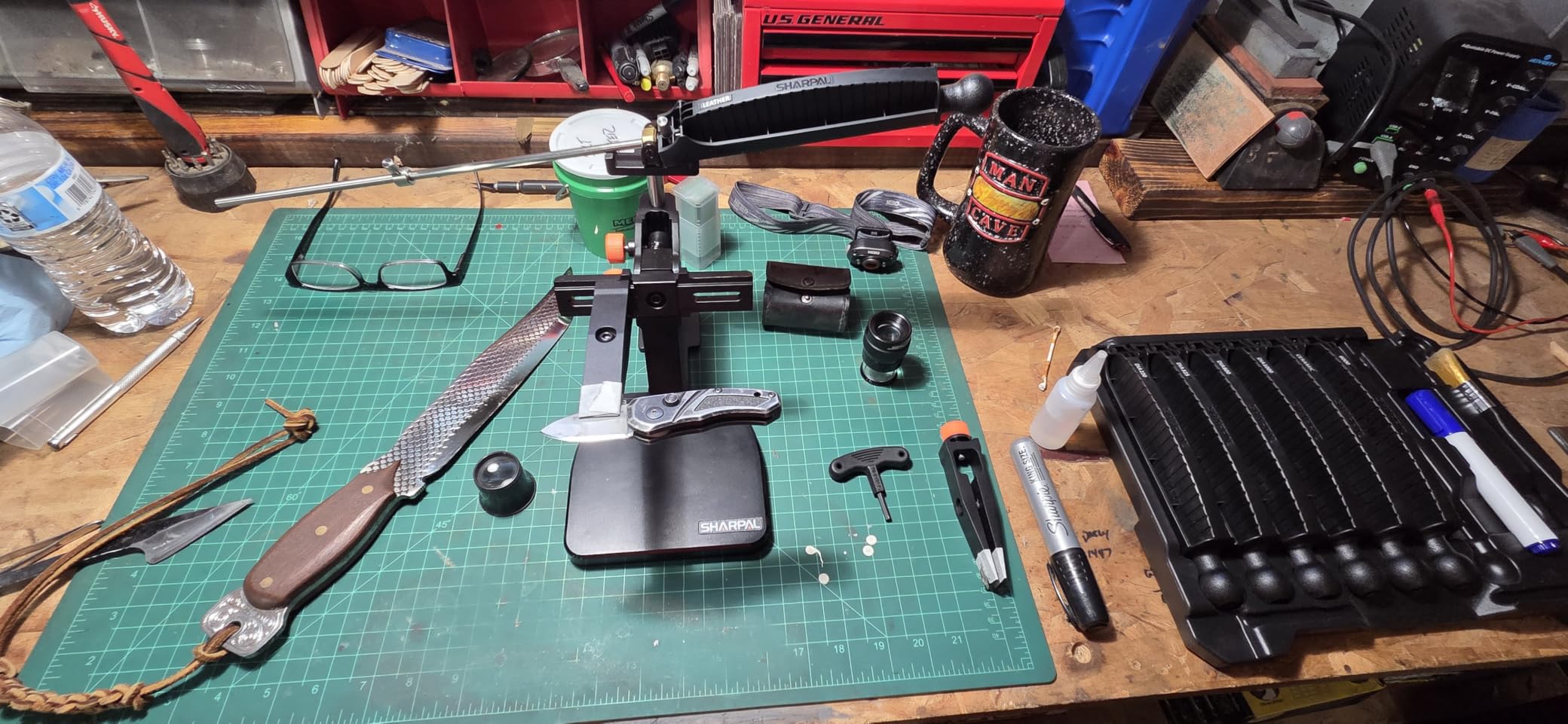 SHARPAL 202H Precision Knife Sharpening System, Adjustable Angle 10–35° customer photo 2