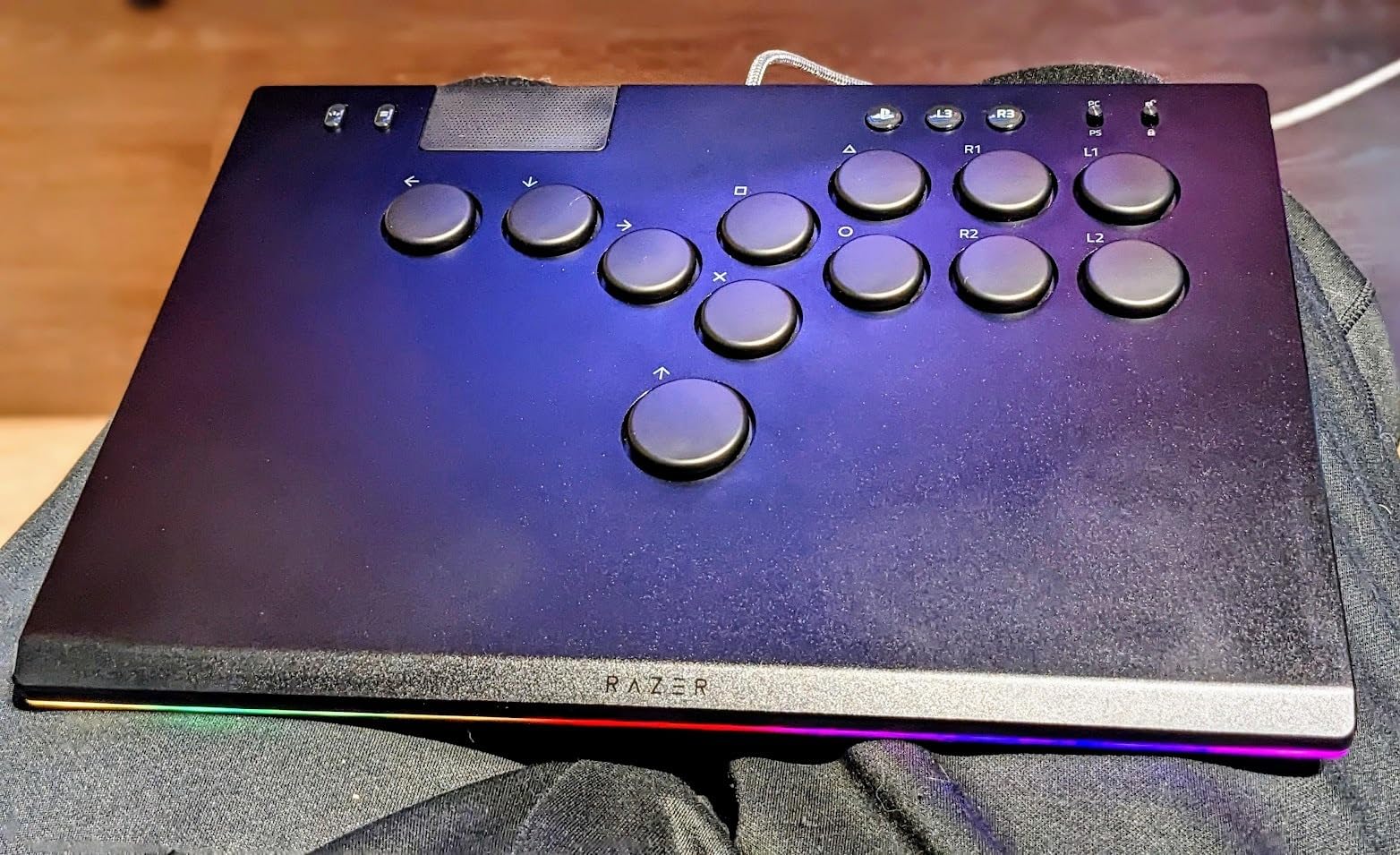 Razer Kitsune All-Button Arcade Controller, For PS5 & PC, 2XKO Edition customer photo 2