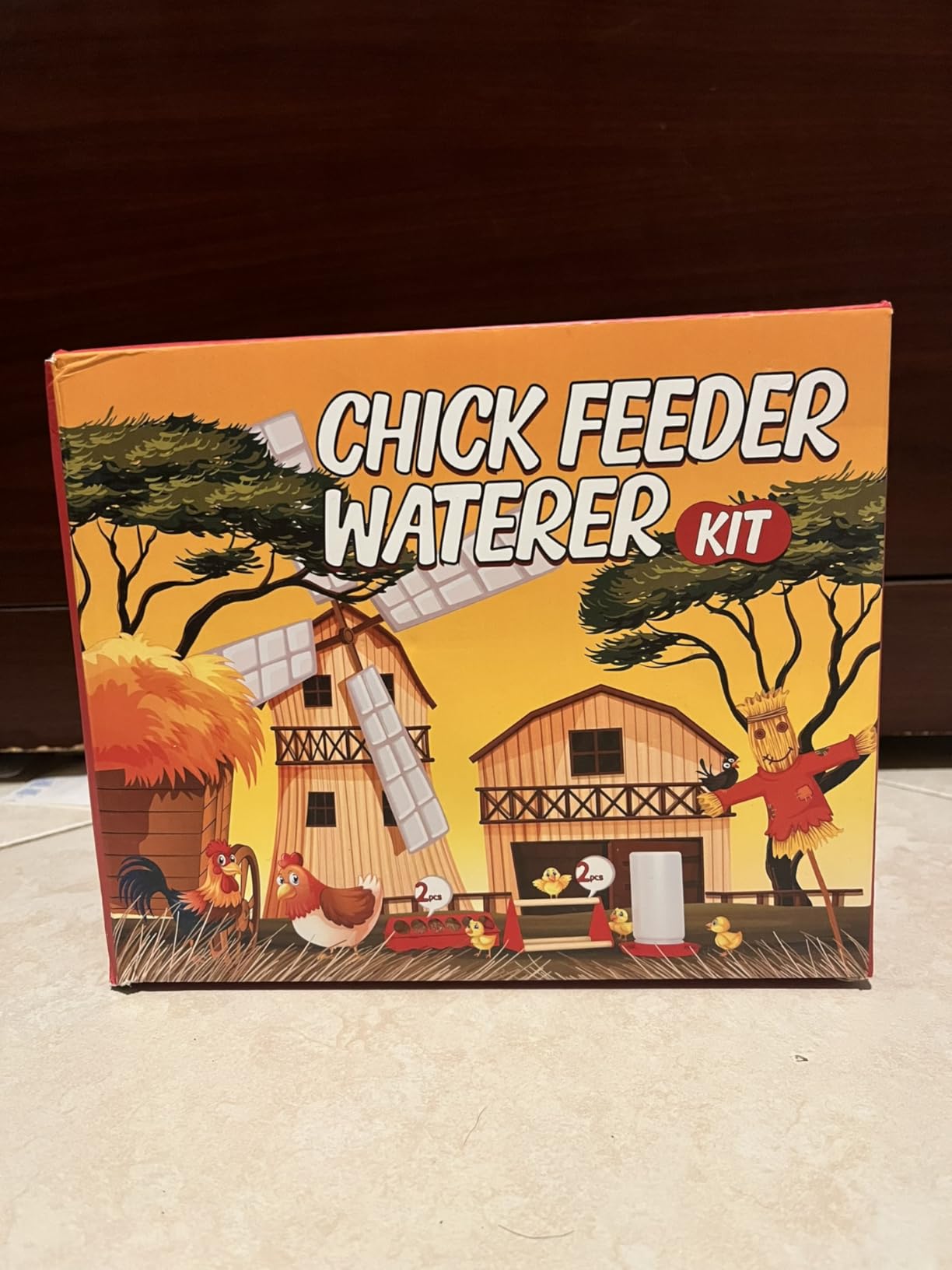 Chicken Brooder Box Starter Kit, 10.6 ft³ Indoor Brooder for Chicks, Ducklings & Quail, Stainless Steel Frame, Waterproof Oxford, 75W Heat Lamp, Feeder, Waterer & Perch, 47.2