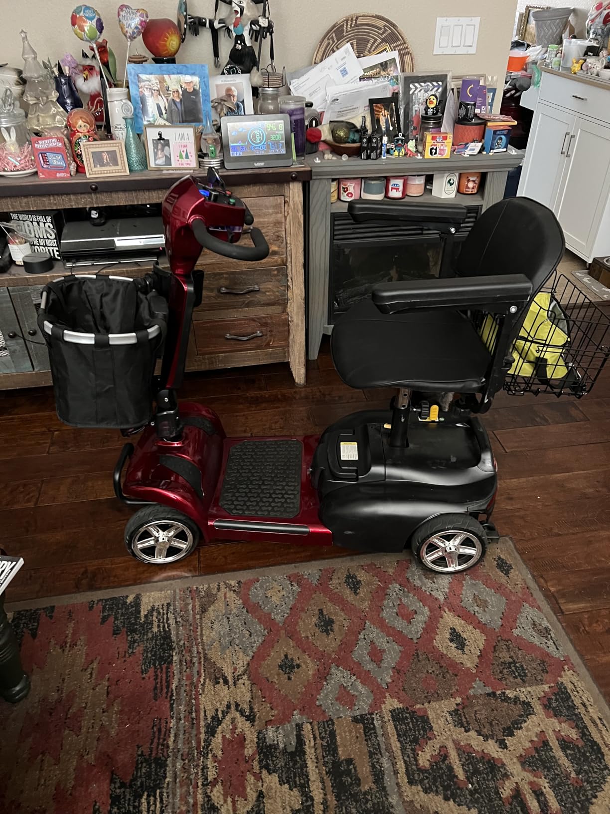 Mbxcooter Ultra Light Weight Mobility Scooter, 31.7Lbs Without Batteries, 20 Inch Turning Radius, Foldable 3 Wheel Mobility Scooters for Seniors/Adults, Compact Mobility Scooter for Indoors &Outdoors customer photo 2