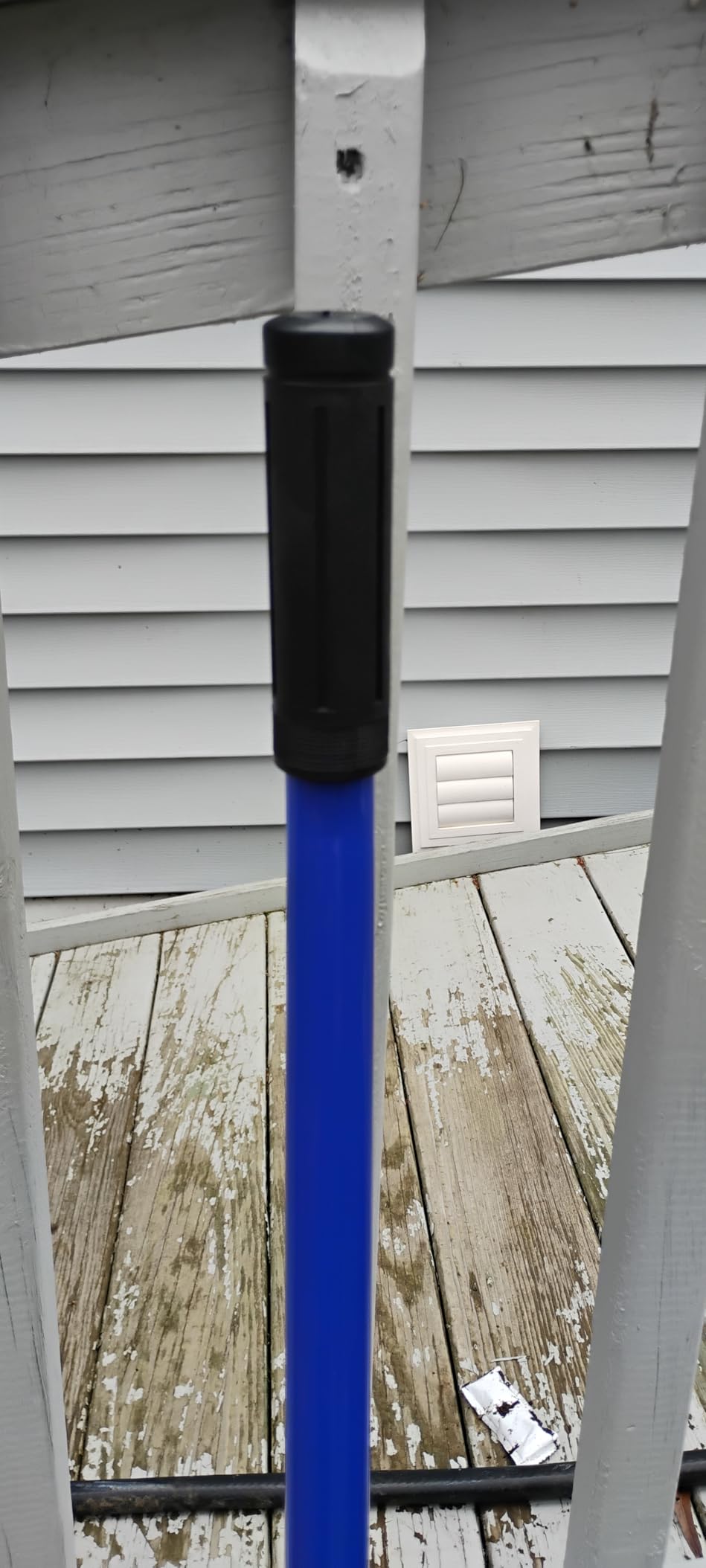 56'' Heavy Duty Broadfork for All the Soils, Detachable Design Pitchfork, 5 Sharp and Cambered 11'' Tines Bord Fork Garden Tool, Ergonomic Handles, Good Package, Easy Assembly, Blue. customer photo 2