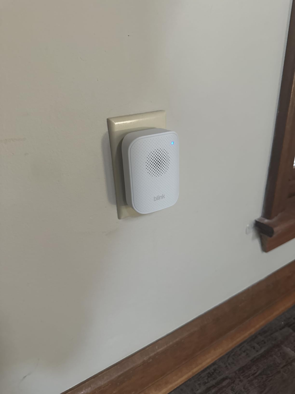 Blink Chime (newest model) — Real-time, audible alerts you can hear anywhere in your home, easy plug-in installation, works with all Blink doorbells customer photo 1