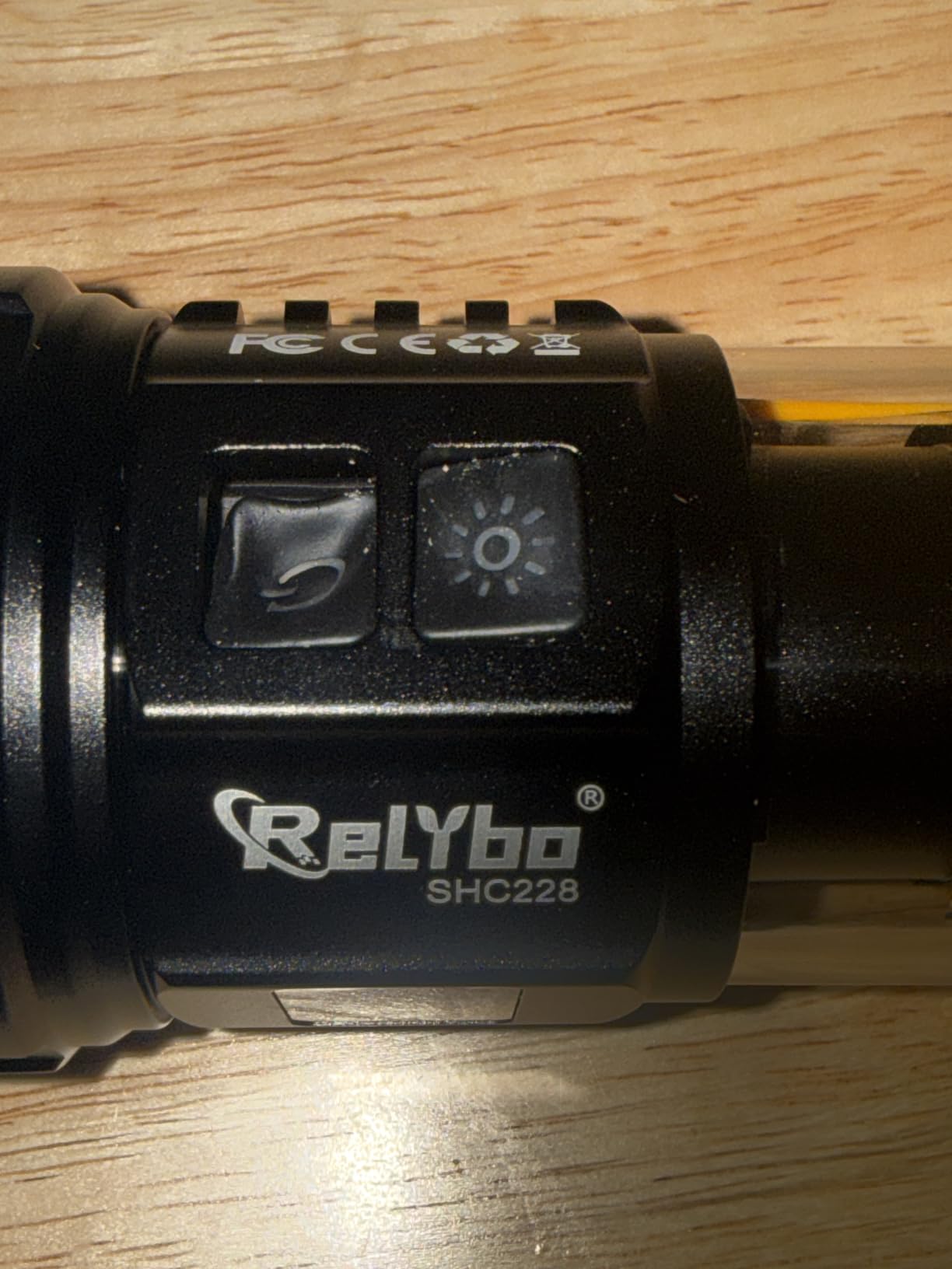 Relybo LED Flashlight Rechargeable 100000 High Lumens,12H & Long Range customer photo 1