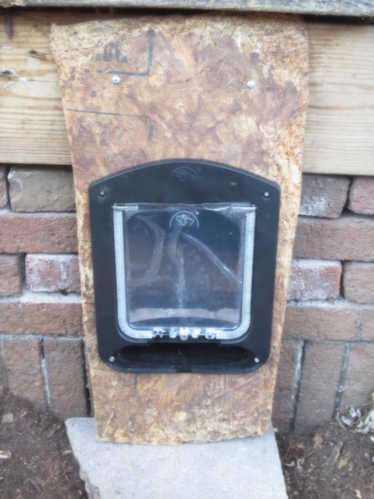 HIDROSIL Cat Door with Collar Sensor, 4 Ways Lock customer photo 1