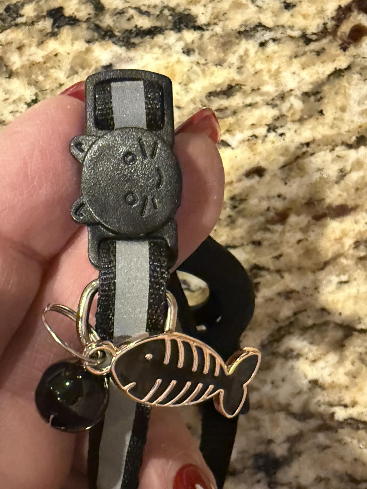 Cat GPS Tracker Collar, Pet Tracker for Cats (iOS Only), Waterproof Smart Tag Compatible with Apple Find My, No Monthly Fee, Tracking Collar for Small Large Cats (Tracker for cat) customer photo 1