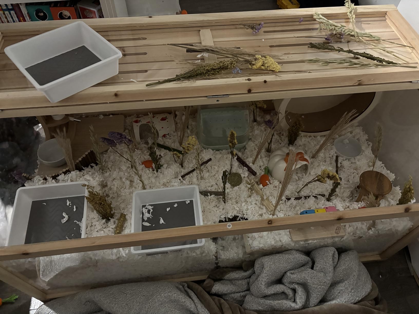 VEVOR Wooden Hamster Cage 40.1